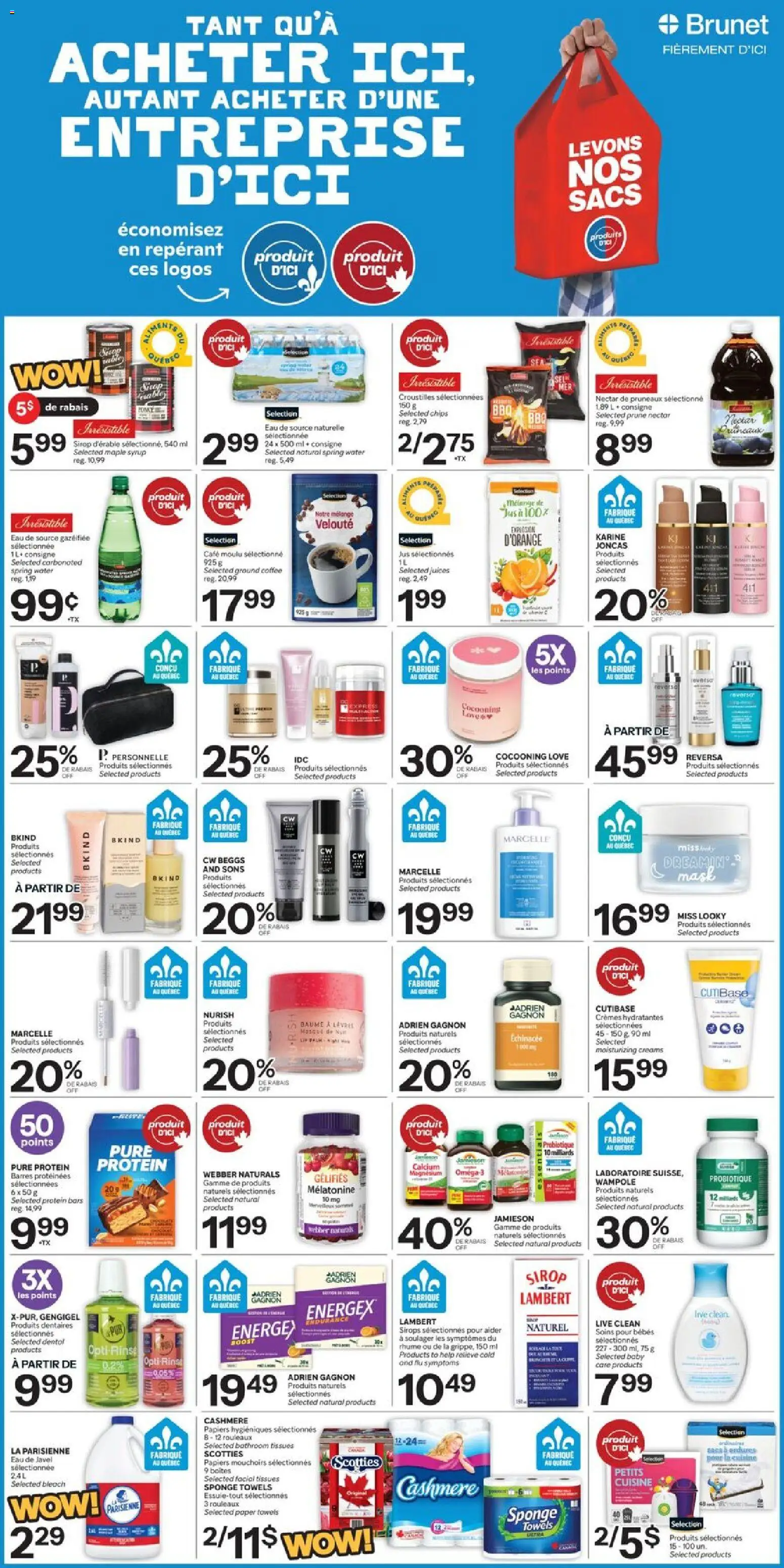 Brunet weekly flyer / circulaire - page 10- valid from Jan 8, 2026