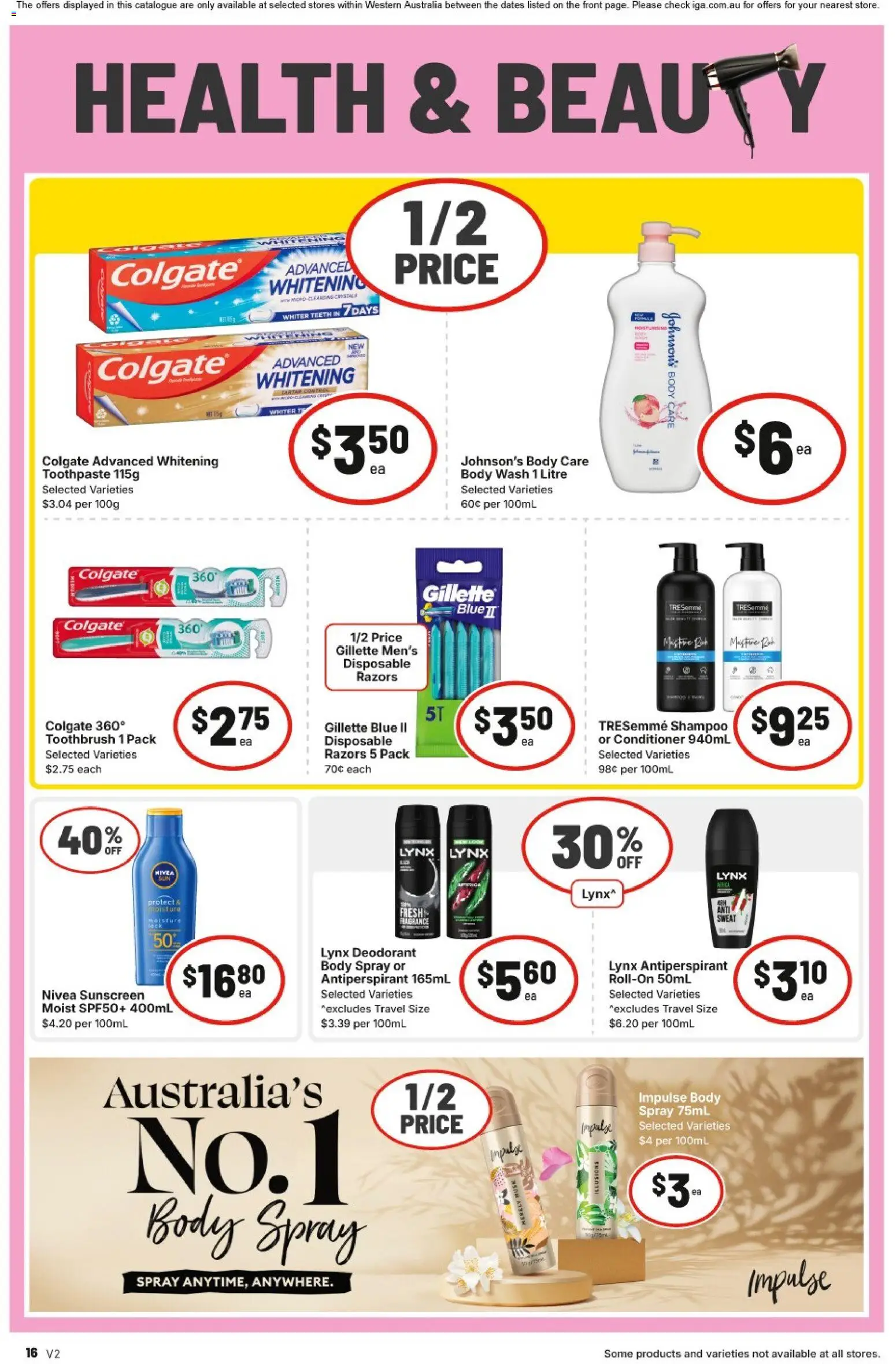 IGA Catalogue NT/WA - page 16- valid from 25/02/2026