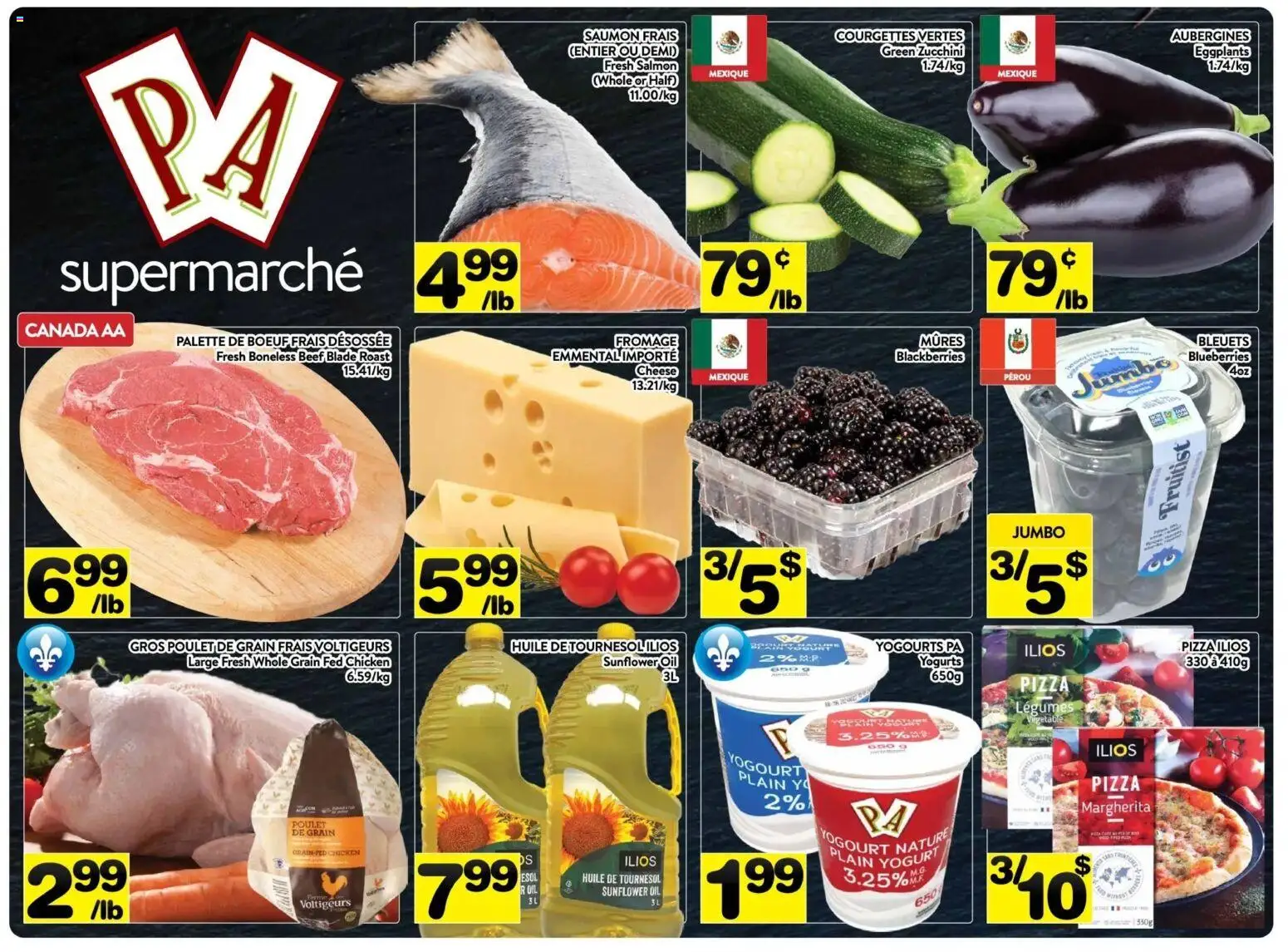 Pa Supermarché weekly flyer / circulaire - page 1- valid from Dec 1, 2025