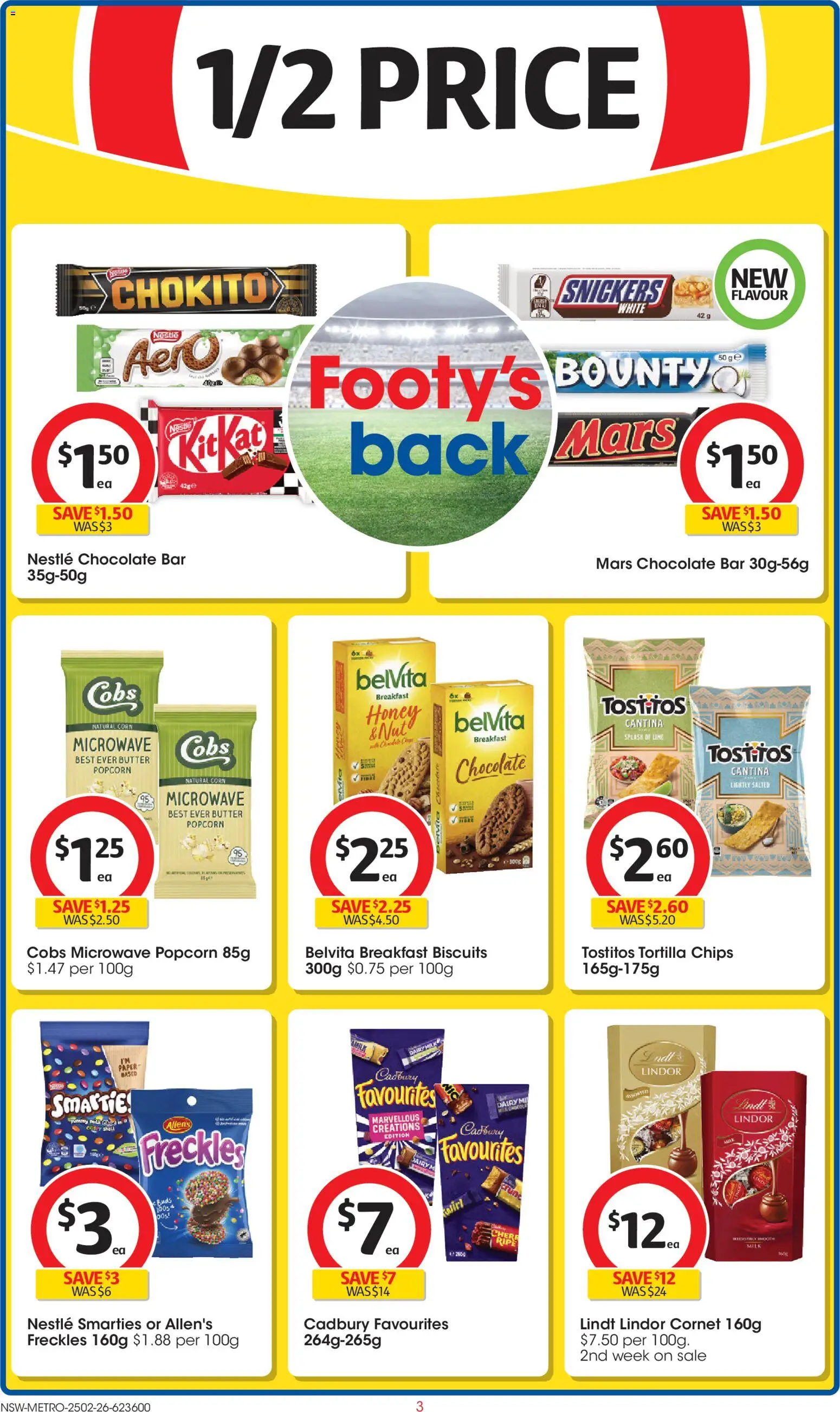 Coles Catalogue  - page 3- valid from 25/02/2026