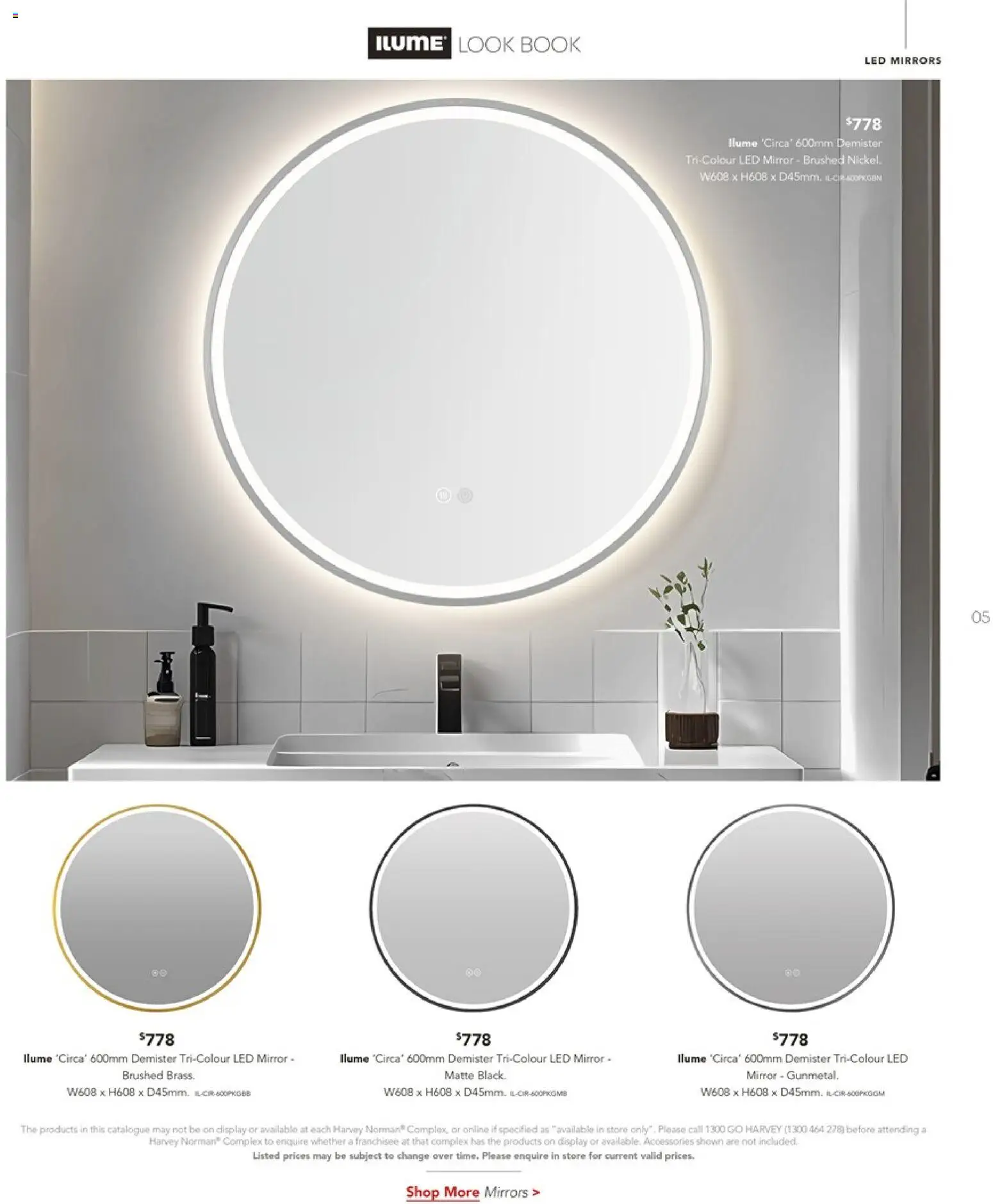 Harvey Norman - Ilume Look Book Guide - page 5- valid from 05/02/2026