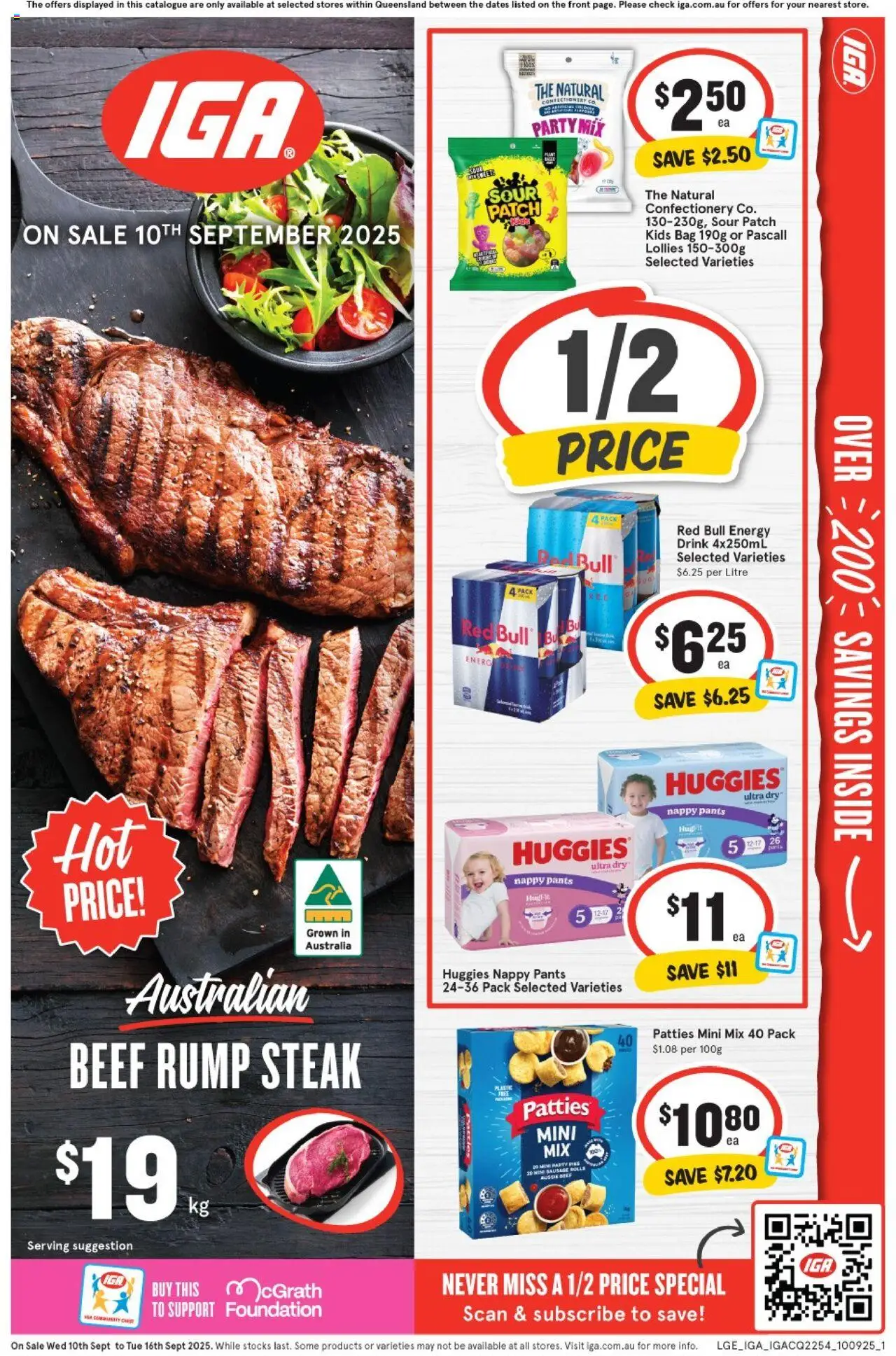 IGA Catalogue QLD - page 1- valid from 10/09/2025