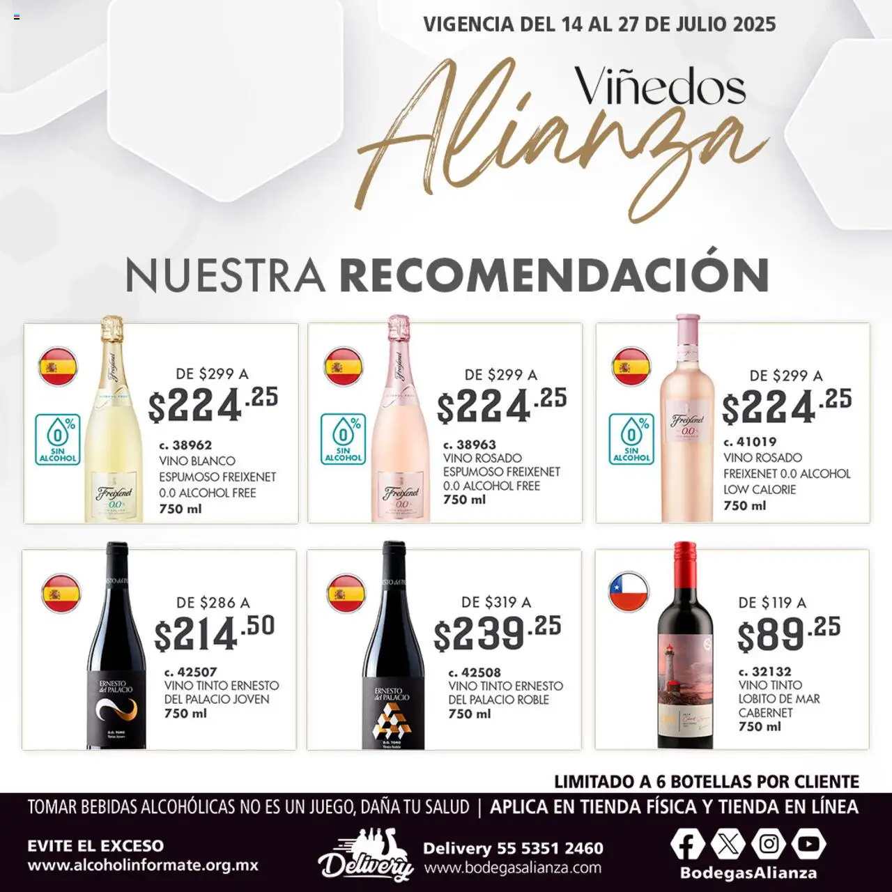 Bodegas Alianza - Catálogo Viñedos - página 2- válido desde 14/07/2025