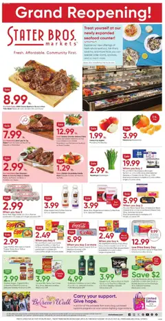 Preview Stater Bros Weekly Ad valid from 09/17/2025