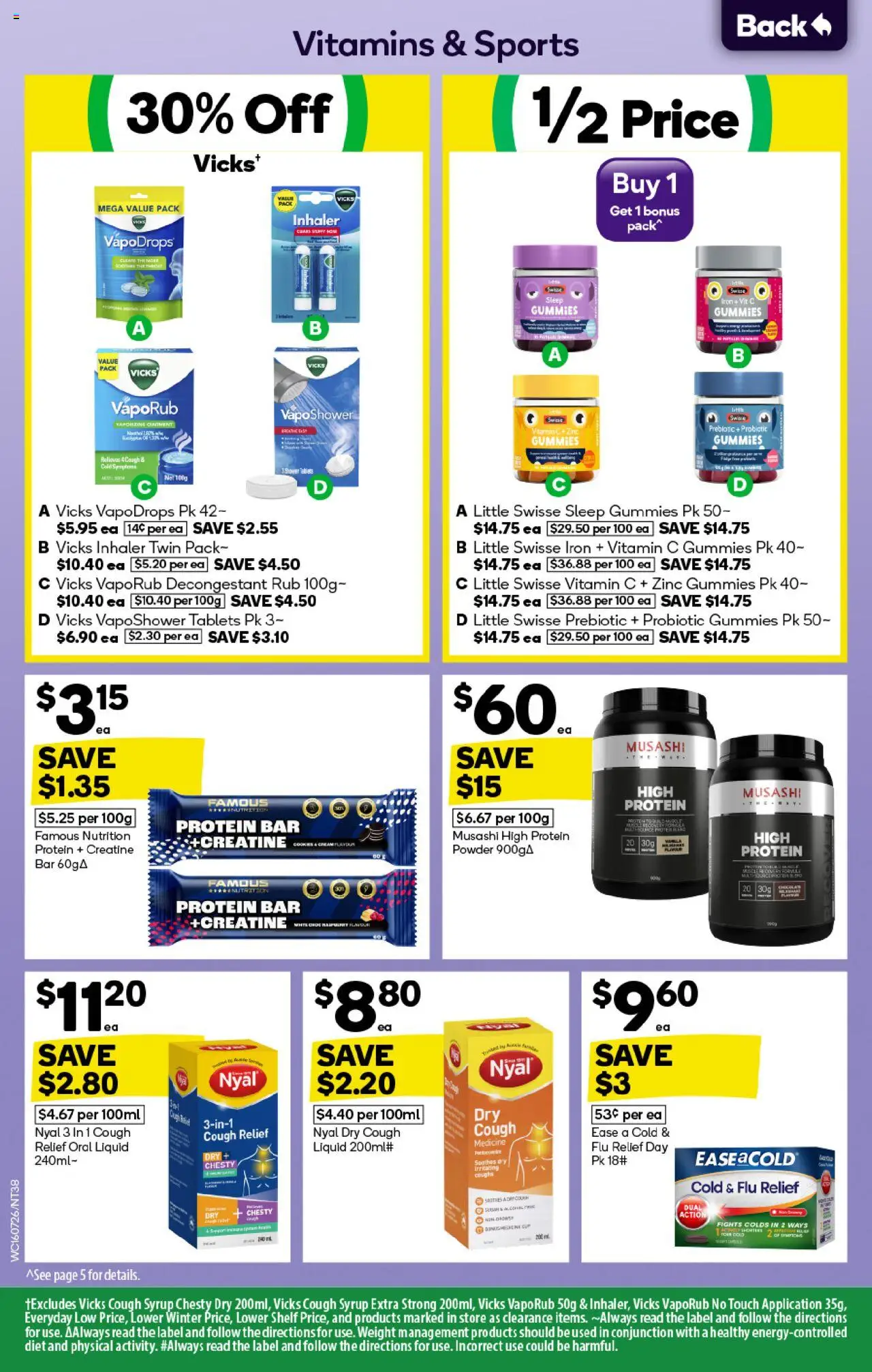 Weekly catalogue Woolworths NT 16/07 - page 38- valid from 16/07/2025