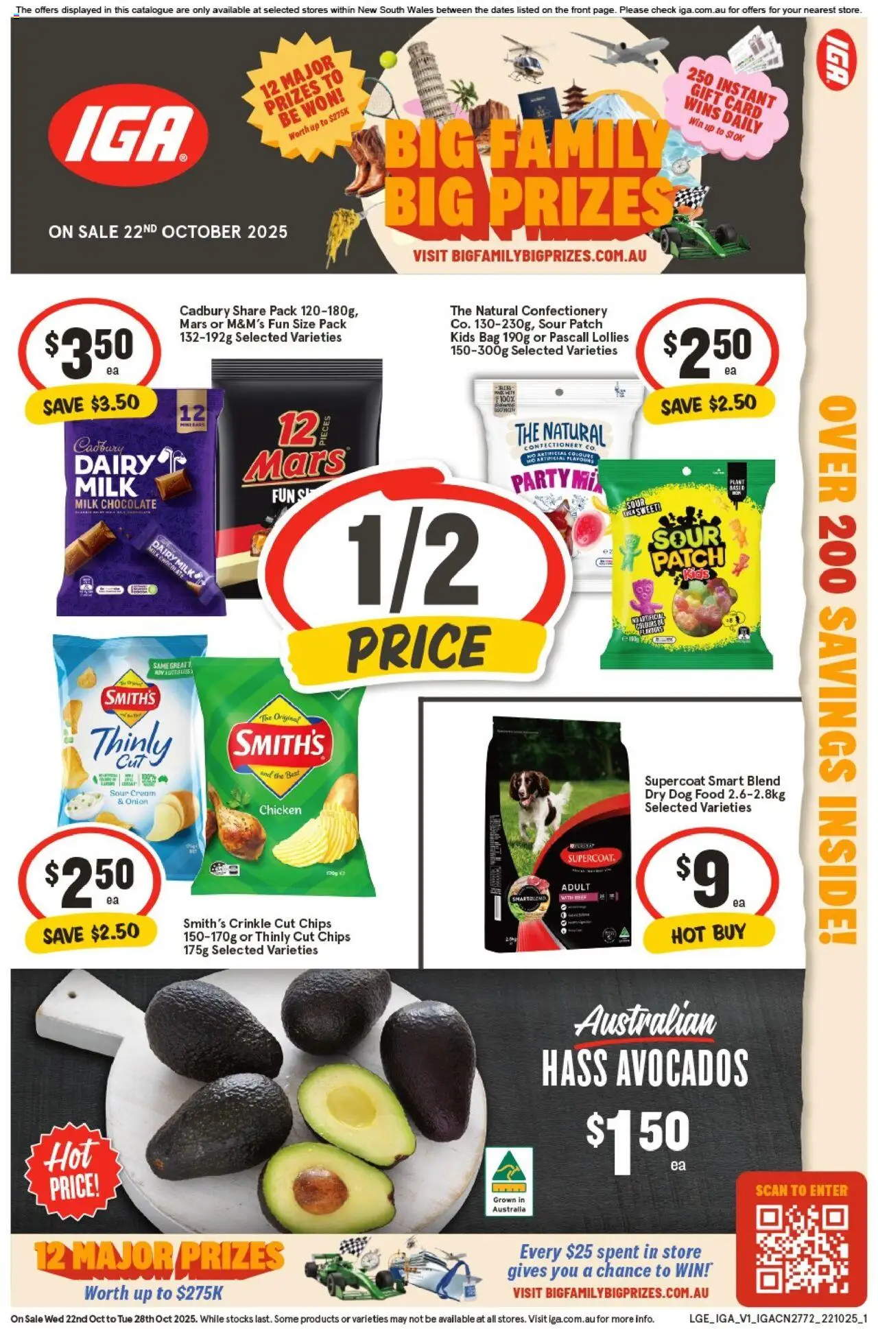 IGA Catalogue NSW - page 1- valid from 22/10/2025