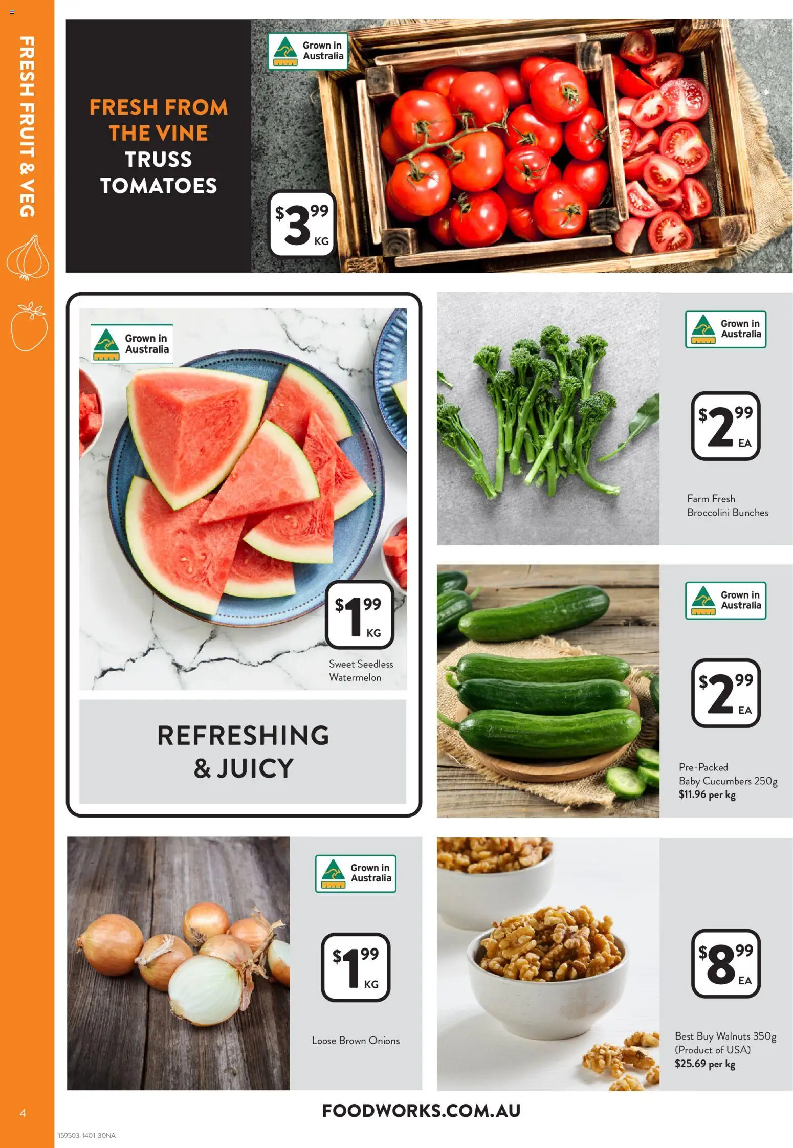 Foodworks Catalogue NSW - page 4- valid from 13/01/2026