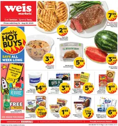 Preview Weis Weekly Circular - WV valid from 08/14/2025