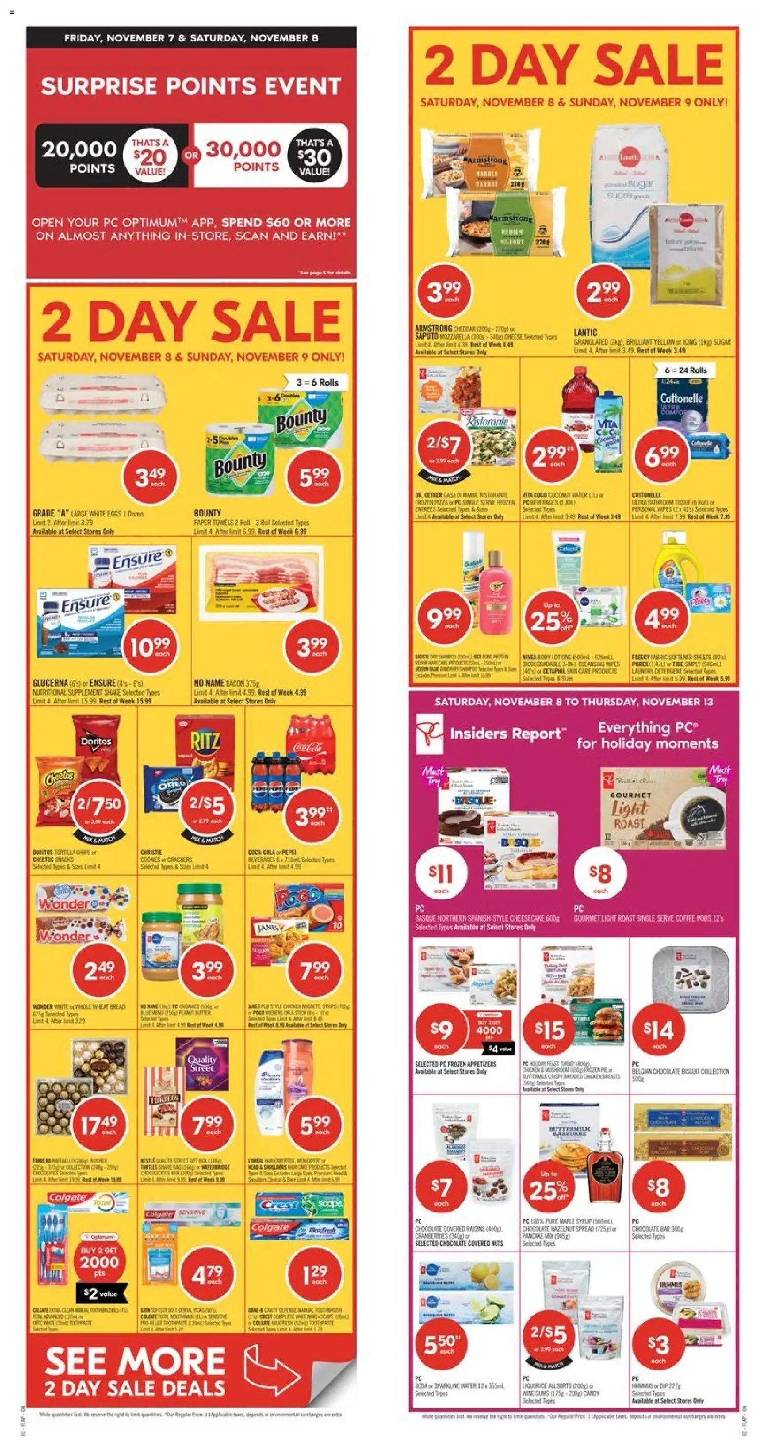 Shoppers weekly flyer / circulaire - page 1- valid from Nov 8, 2025