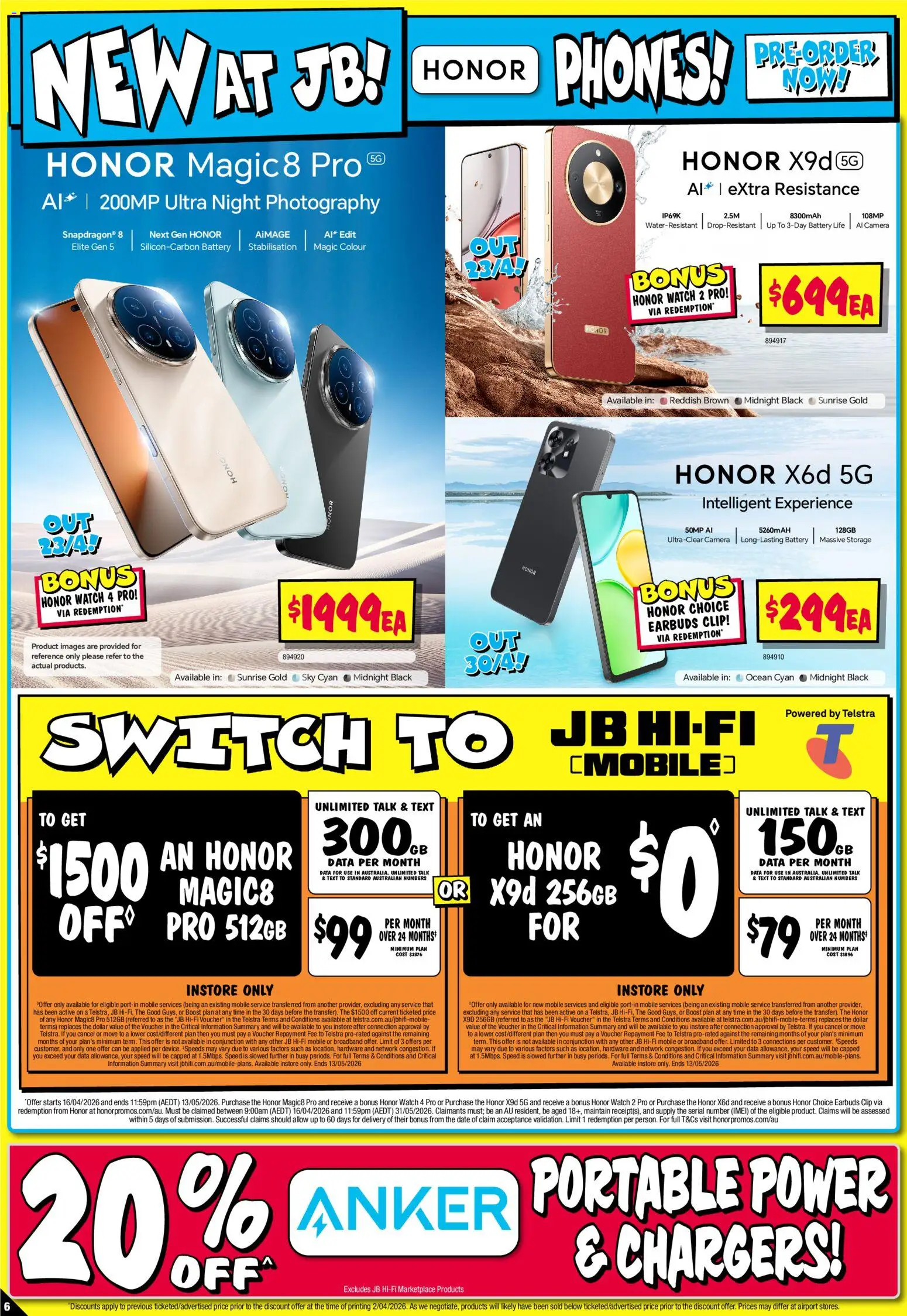 JB Hi-Fi catalogue  - page 6- valid from 16/04/2026