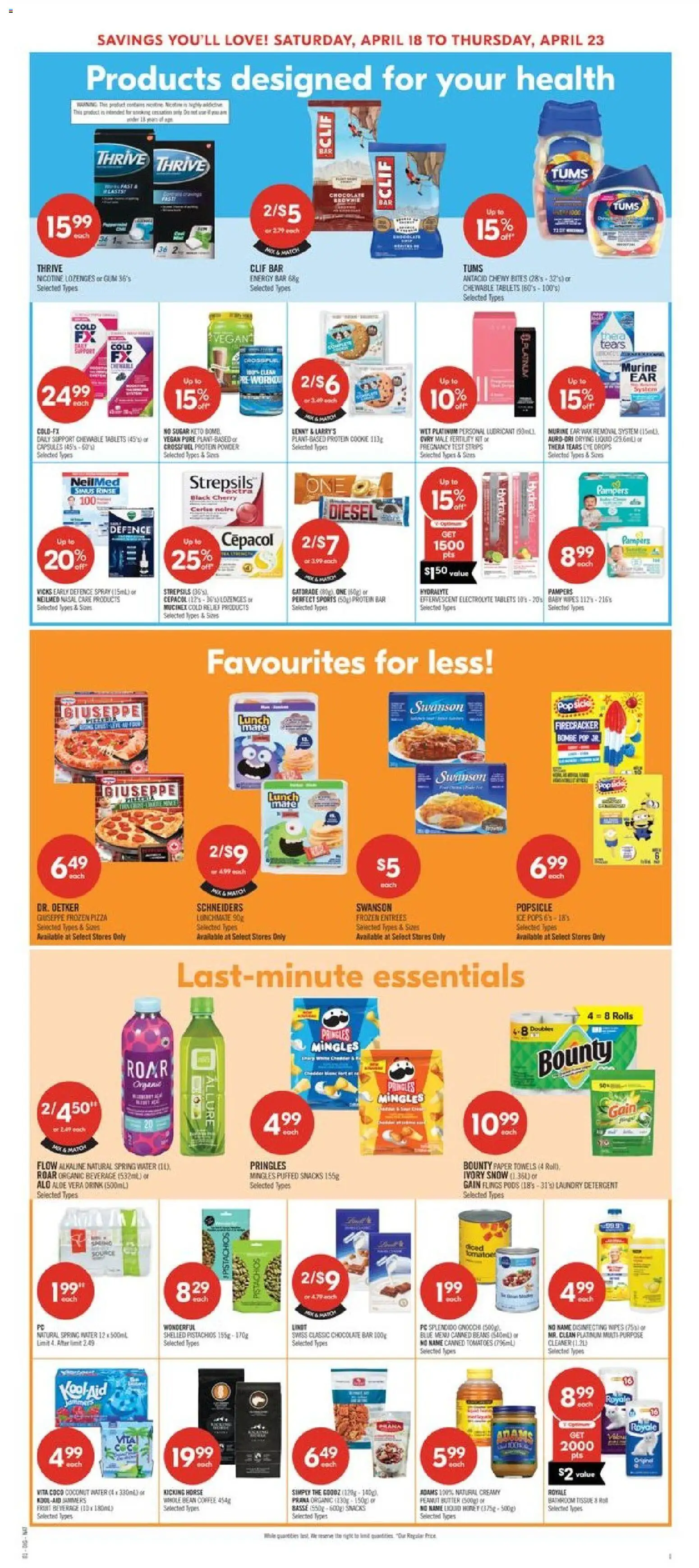 Shoppers weekly flyer / circulaire - page 13- valid from Apr 17, 2026