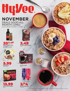 Preview HyVee Deals Good All Month Long valid from 11/03/2025