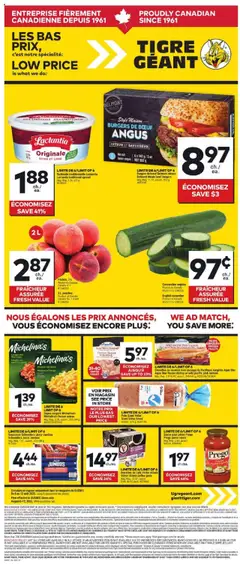 Preview Giant Tiger weekly flyer / circulaire valid from Aug 6, 2025
