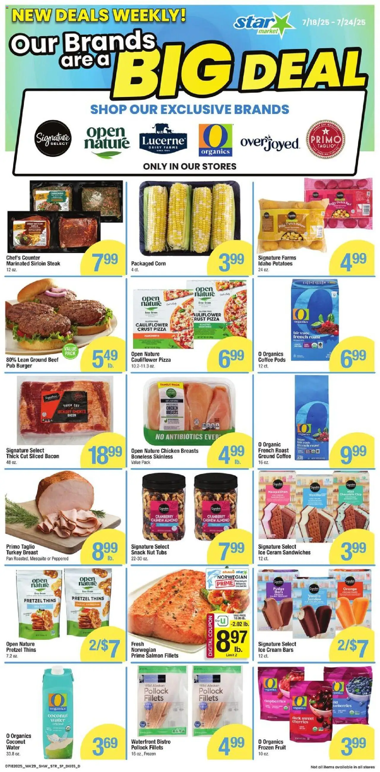 Star Market Additional Savings - page 2- valid from 07/18/2025