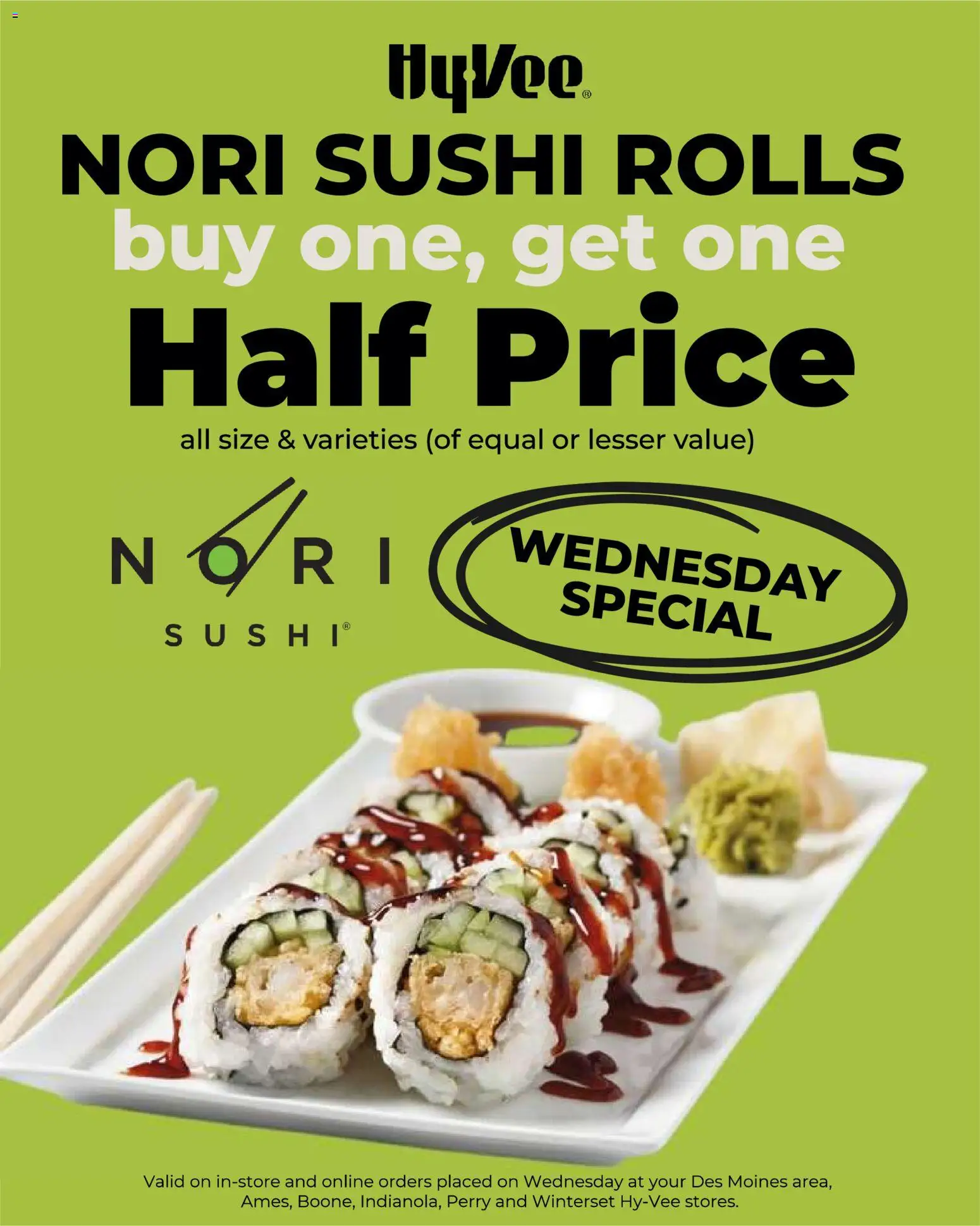 HyVee Weekly Ad - page 1- valid from 01/07/2026