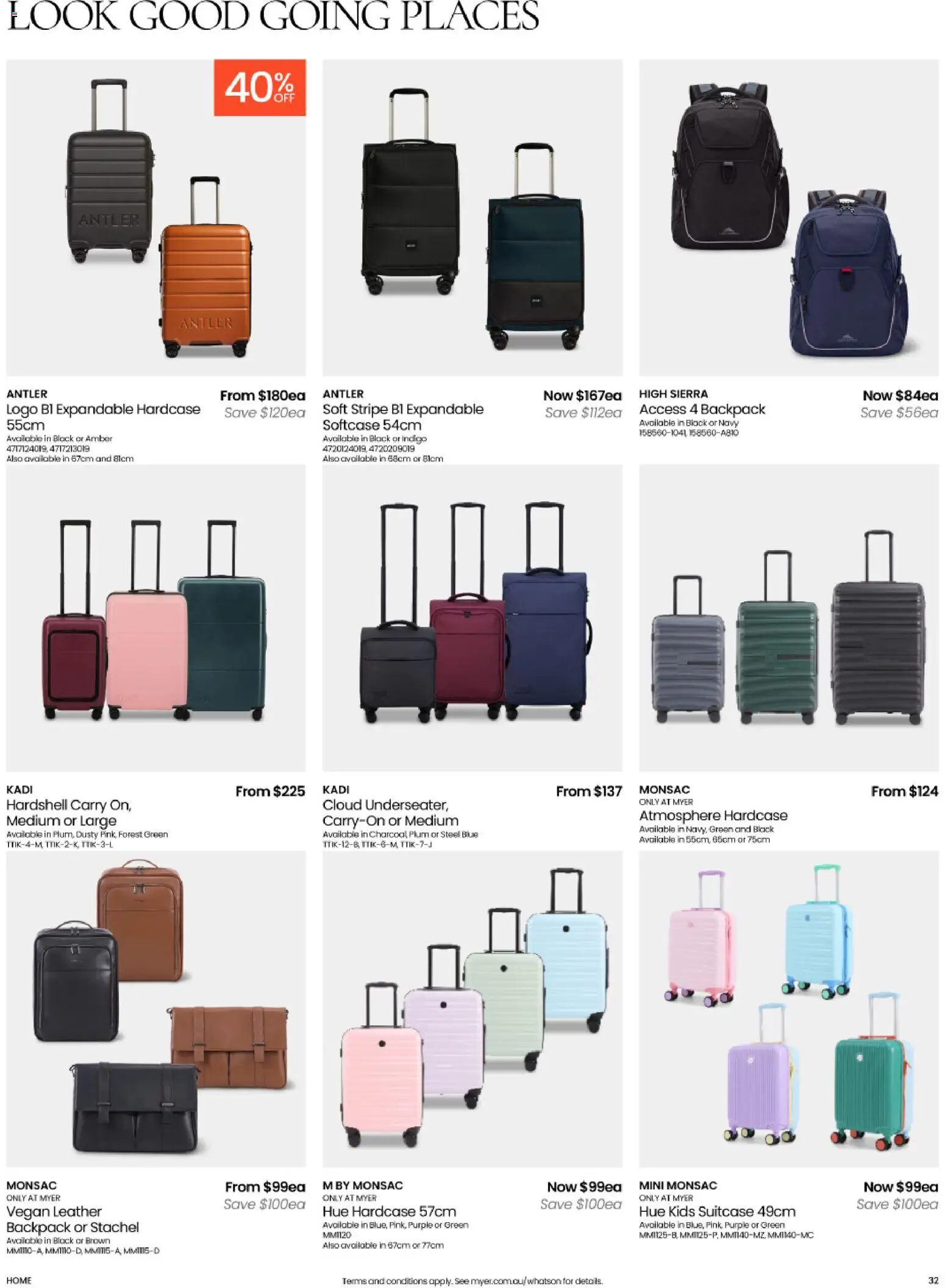 Myer Catalogue Home & Living Essentials  - page 32- valid from 11/11/2025