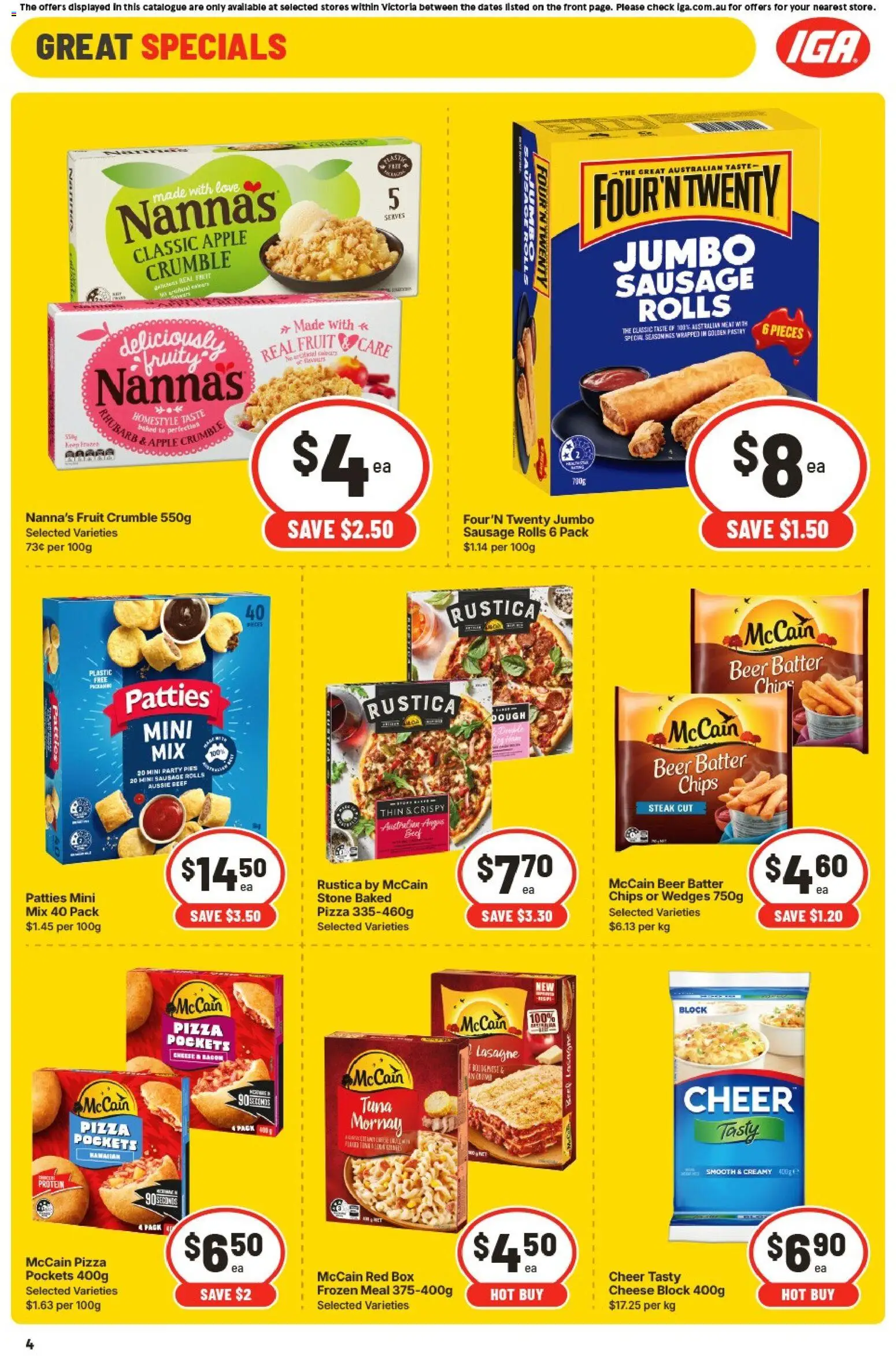 IGA catalogue  - page 7- valid from 04/03/2026