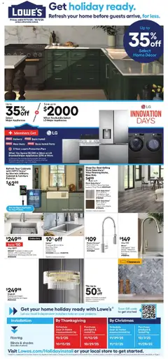 Preview Lowe's Weekly Ad valid from 09/11/2025