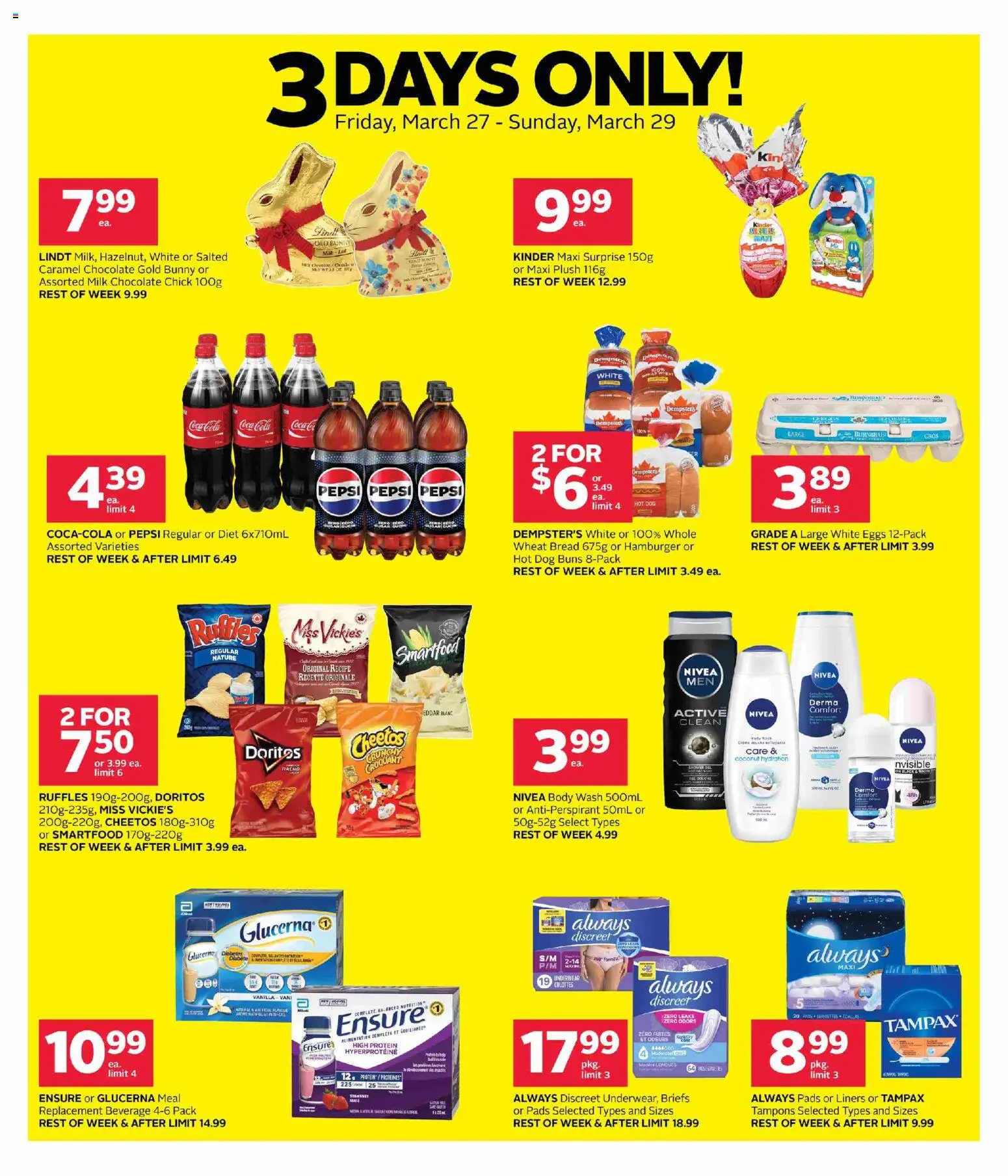 Rexall weekly flyer / circulaire - page 1- valid from Mar 27, 2026