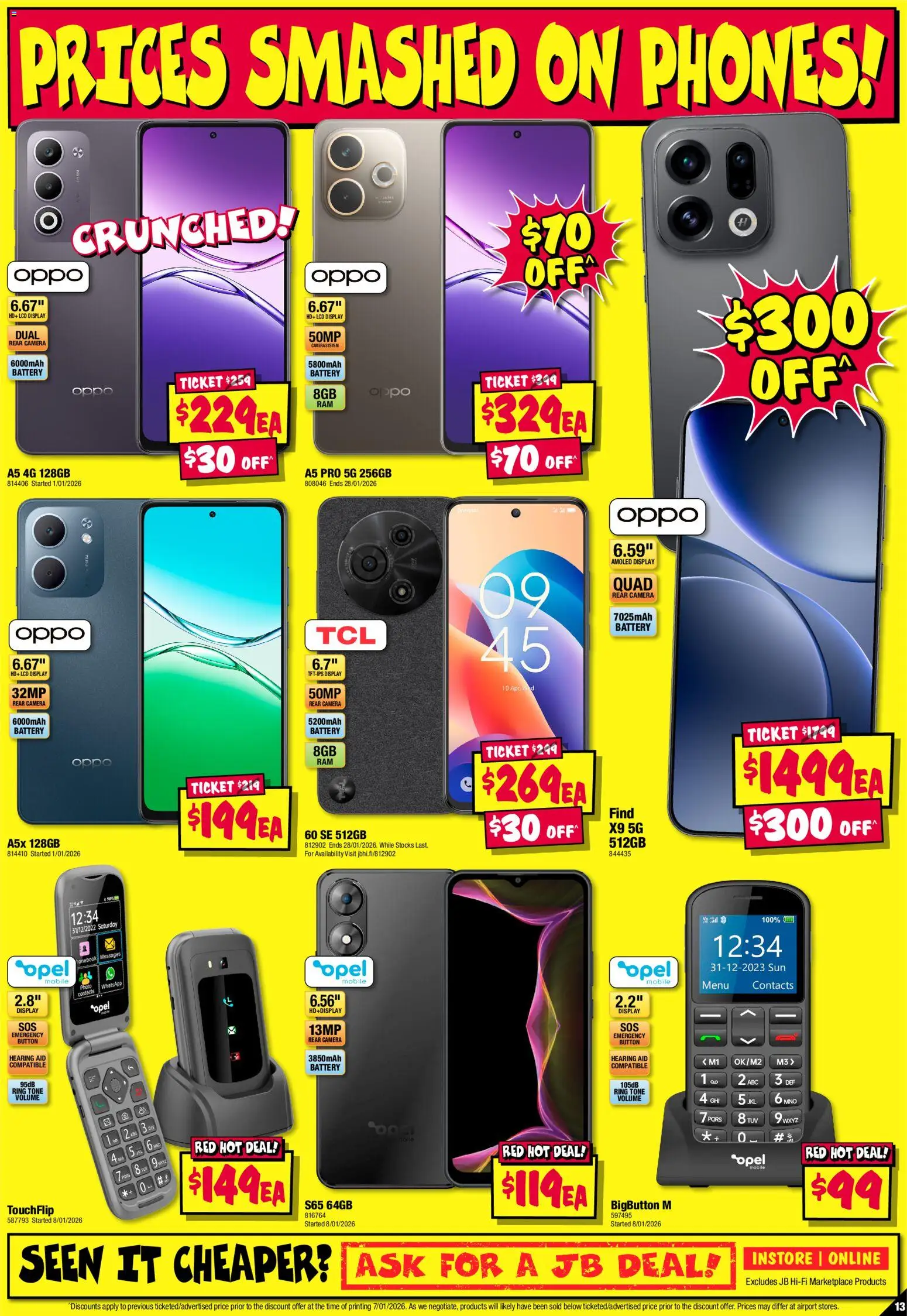 JB Hi-Fi Big Brand Sellout - page 13- valid from 15/01/2026