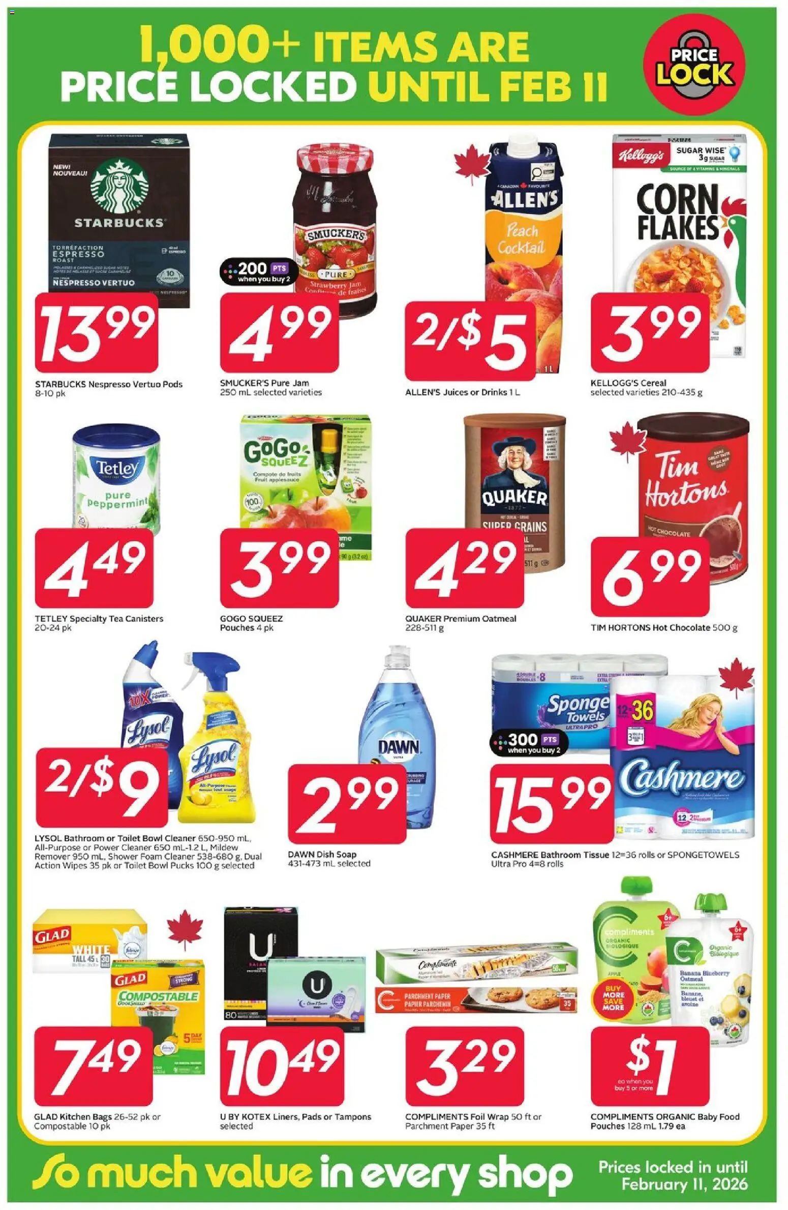 Sobeys - Special Promotion - page 6- valid from Jan 1, 2026