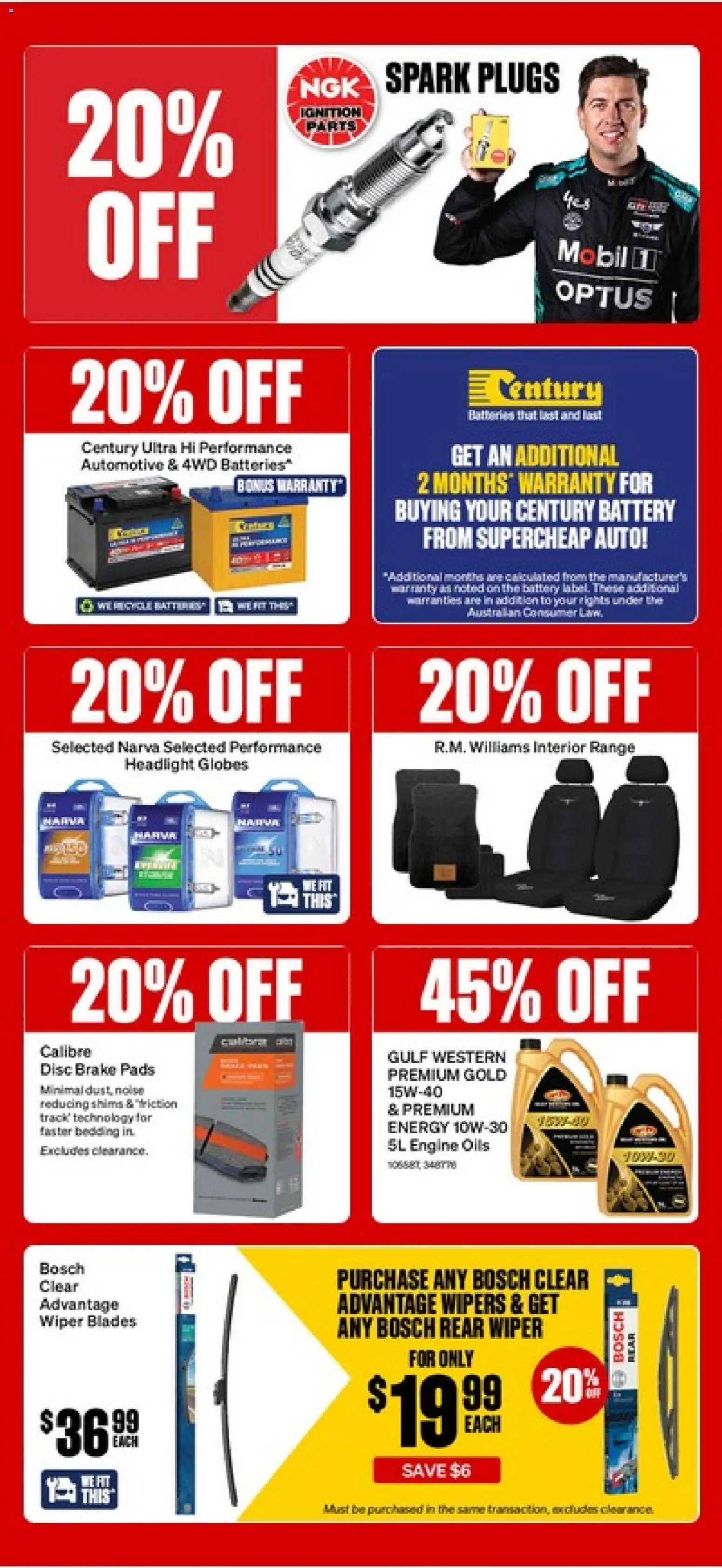 Supercheap Auto catalogue - page 2- valid from 22/04/2026