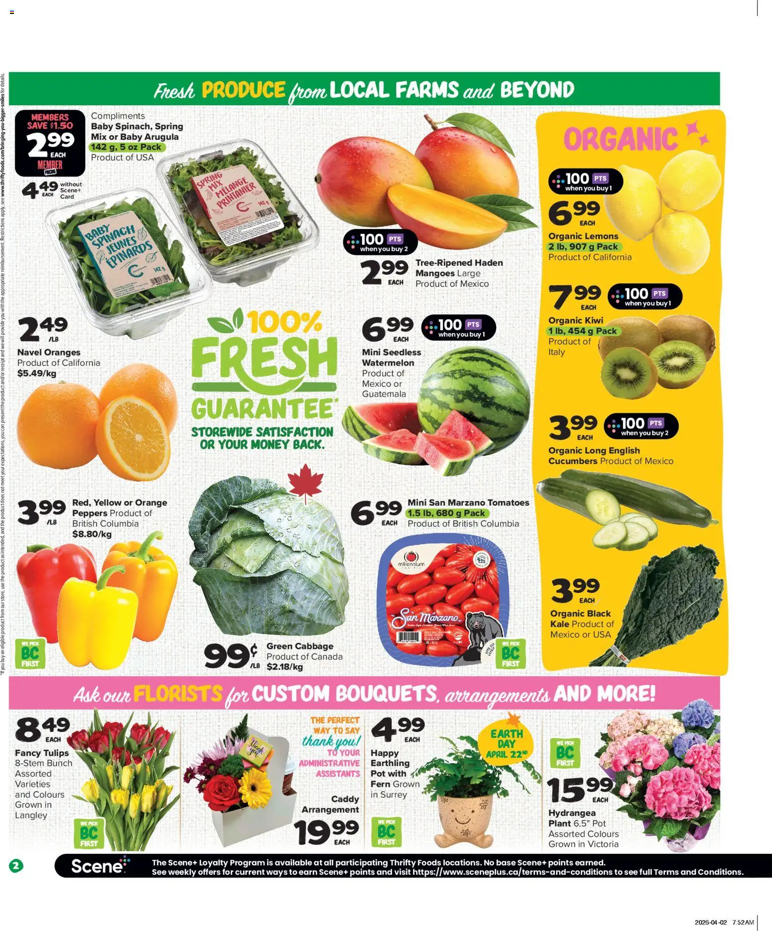 Thrifty Foods weekly flyer / circulaire - page 3- valid from Apr 16, 2026