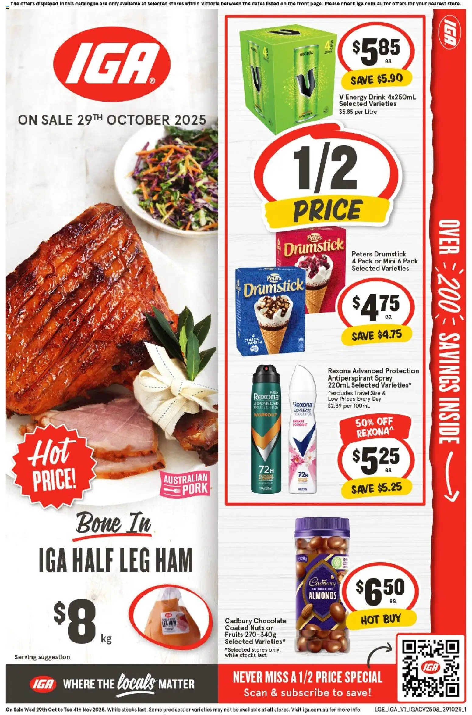 IGA Catalogue VIC - page 1- valid from 29/10/2025