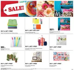 Preview Michaels weekly flyer / circulaire valid from Apr 3, 2026