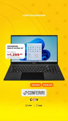 Pré-visualização Casa e Video promoções válida a partir de 17/10/2025