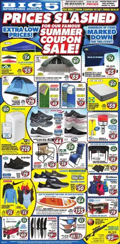 Preview Big 5 Sporting Goods Weekly Ad valid from 08/10/2025