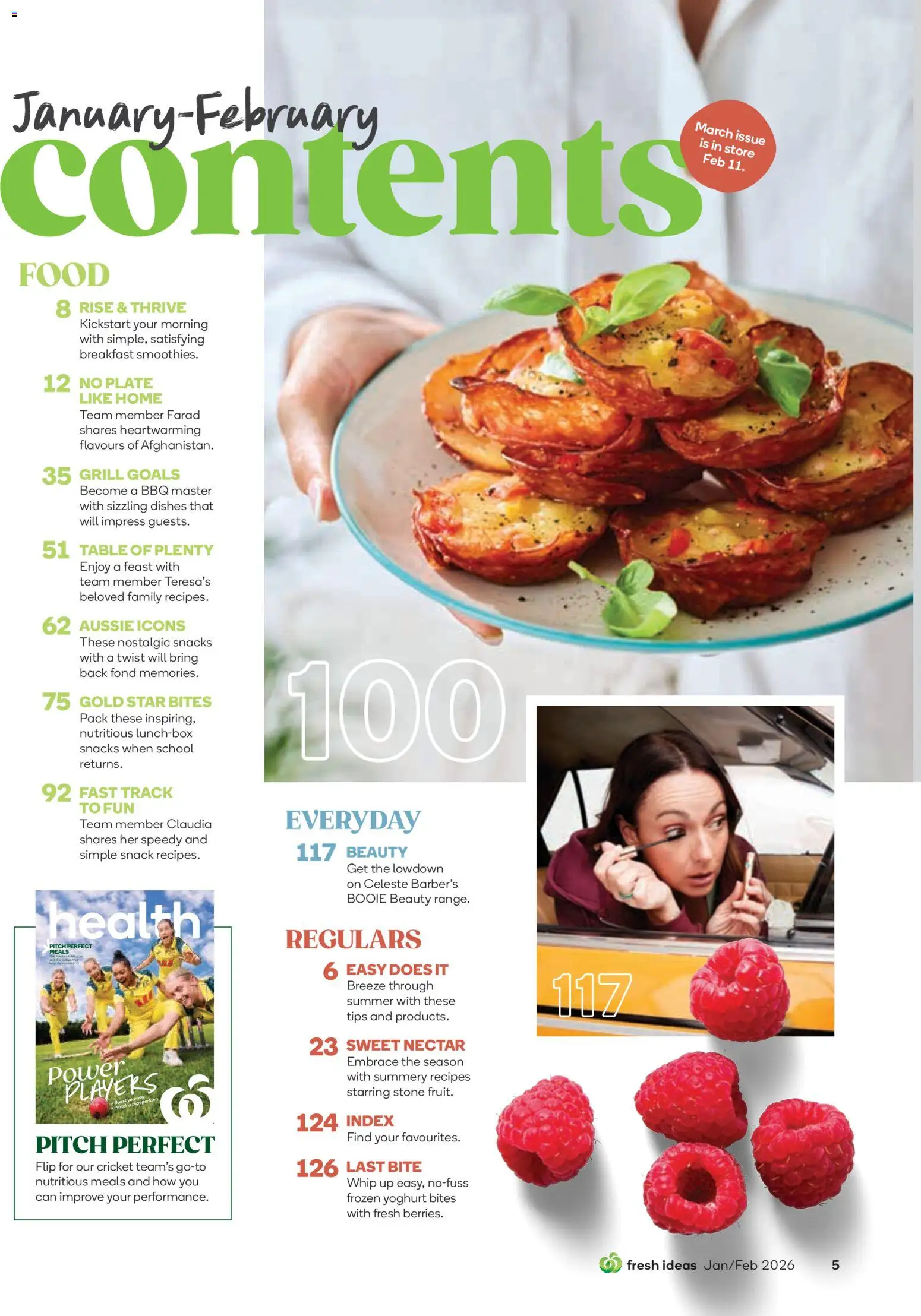 Woolworths Fresh Ideas Magazine - page 5- valid from 14/01/2026