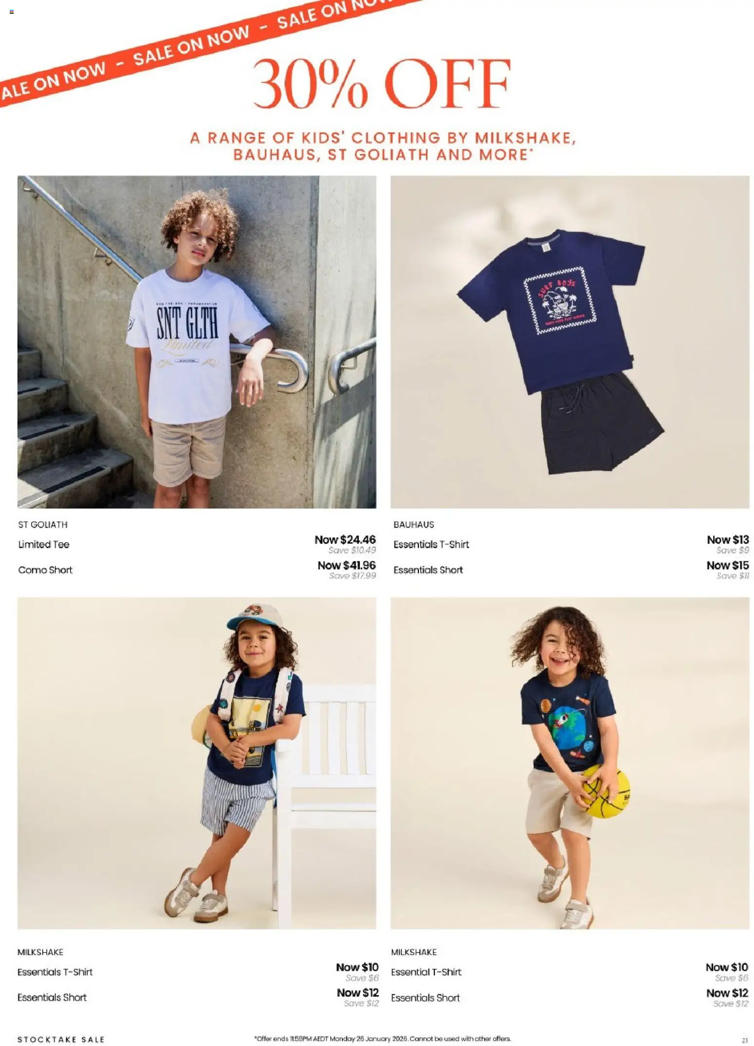 Myer - Stocktake Sale - page 23- valid from 05/01/2026