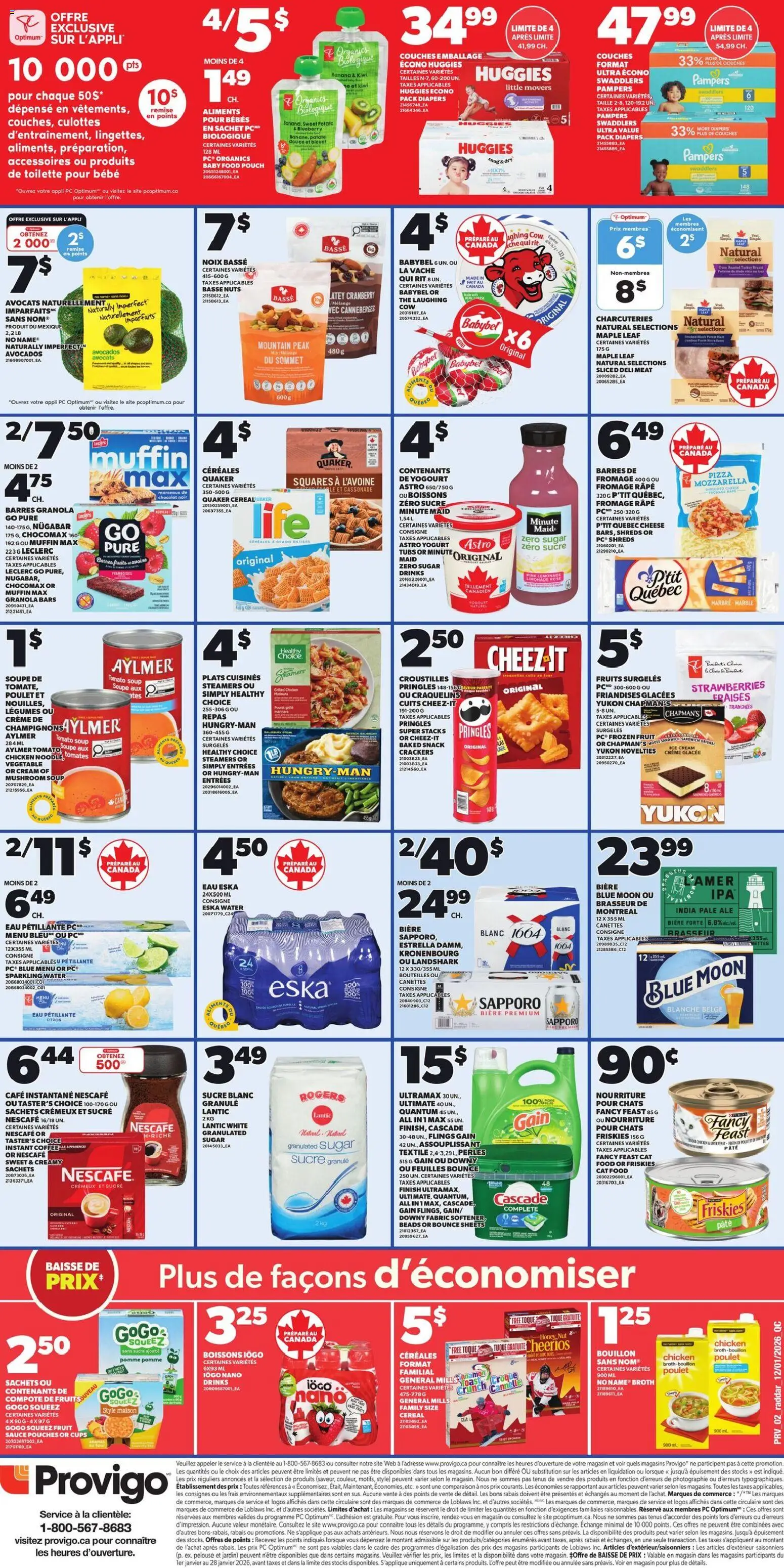 Provigo weekly flyer / circulaire - page 2- valid from Jan 15, 2026