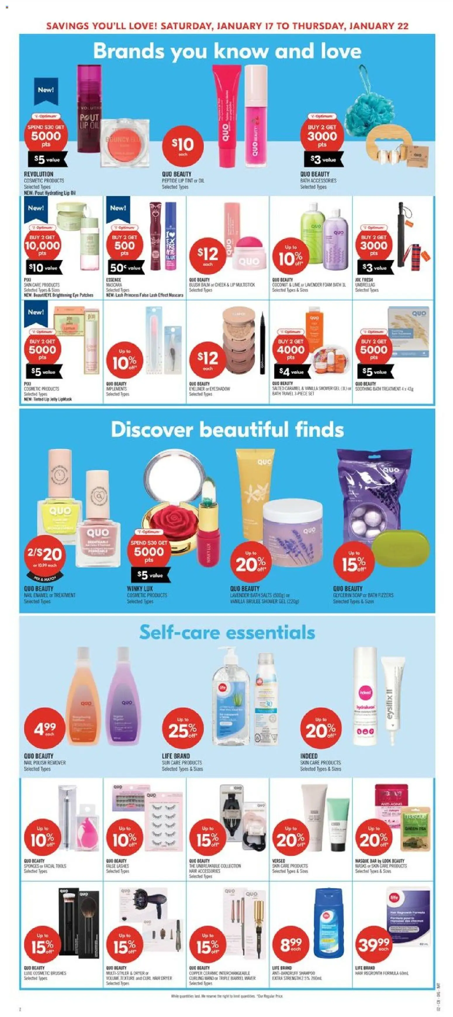 Shoppers weekly flyer / circulaire - page 13- valid from Jan 16, 2026