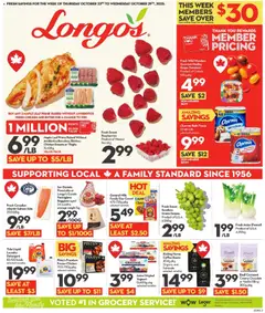 Preview Longo's weekly flyer / circulaire valid from Oct 23, 2025