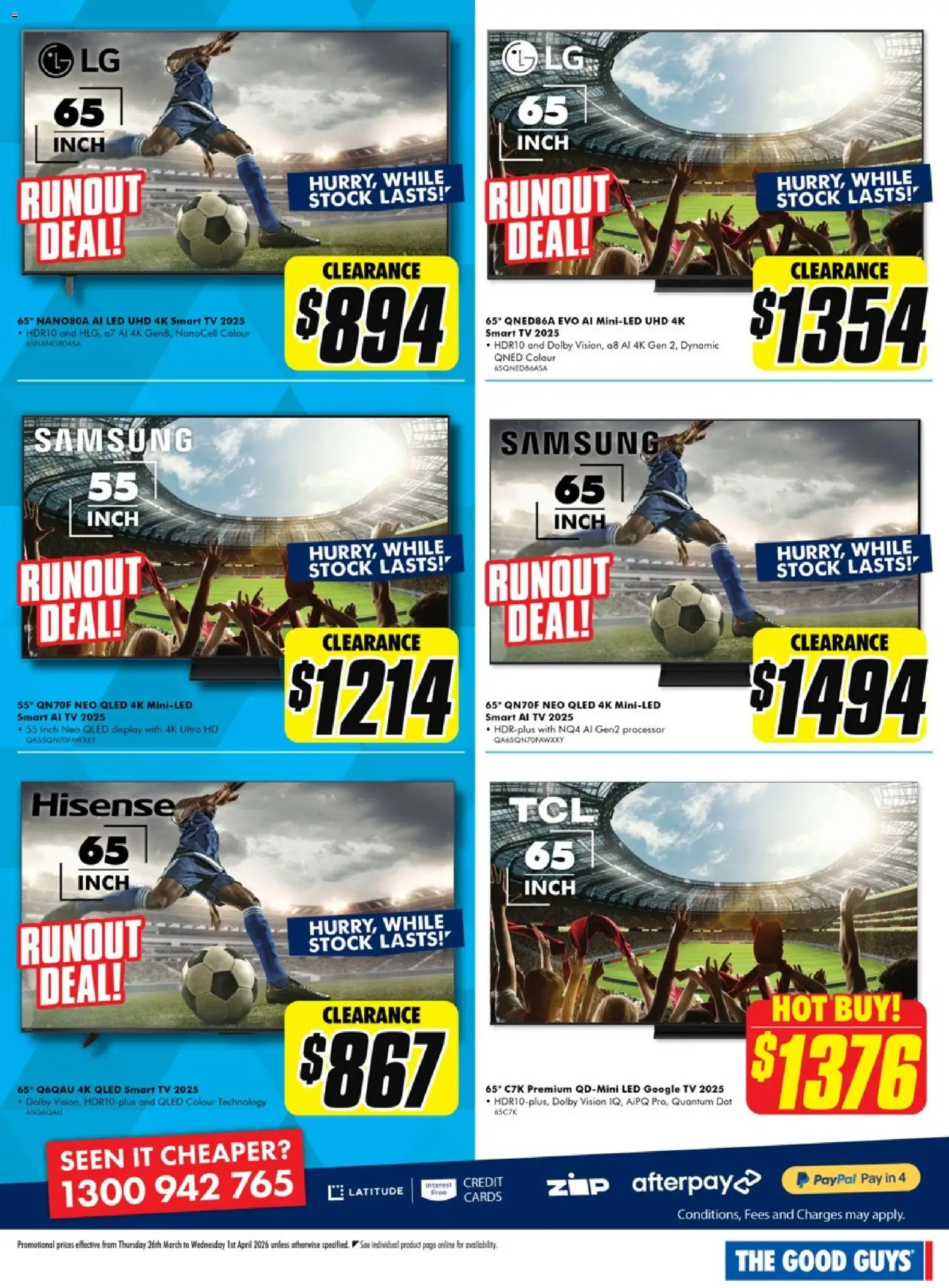 The Good Guys catalogue  - page 20- valid from 25/03/2026