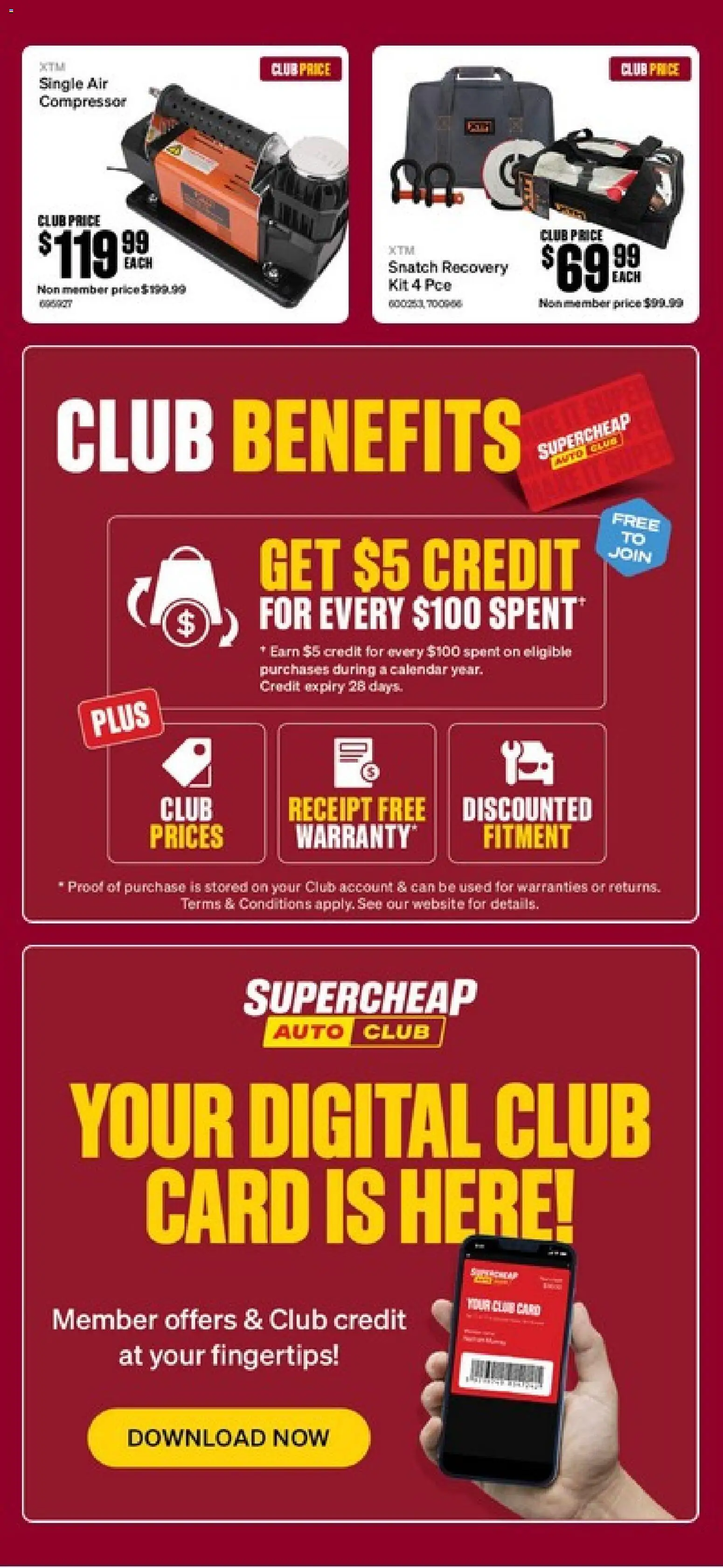 Supercheap Auto catalogue - page 38- valid from 22/04/2026