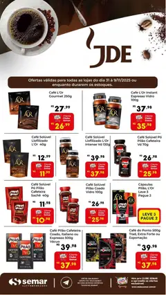 Pré-visualização Semar Supermercado - Ofertas JDE válida a partir de 31/10/2025