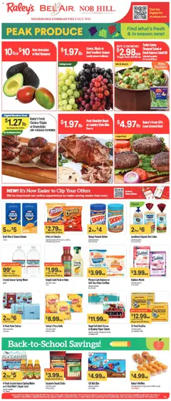 Preview Raley's Weekly Ad valid from 08/13/2025