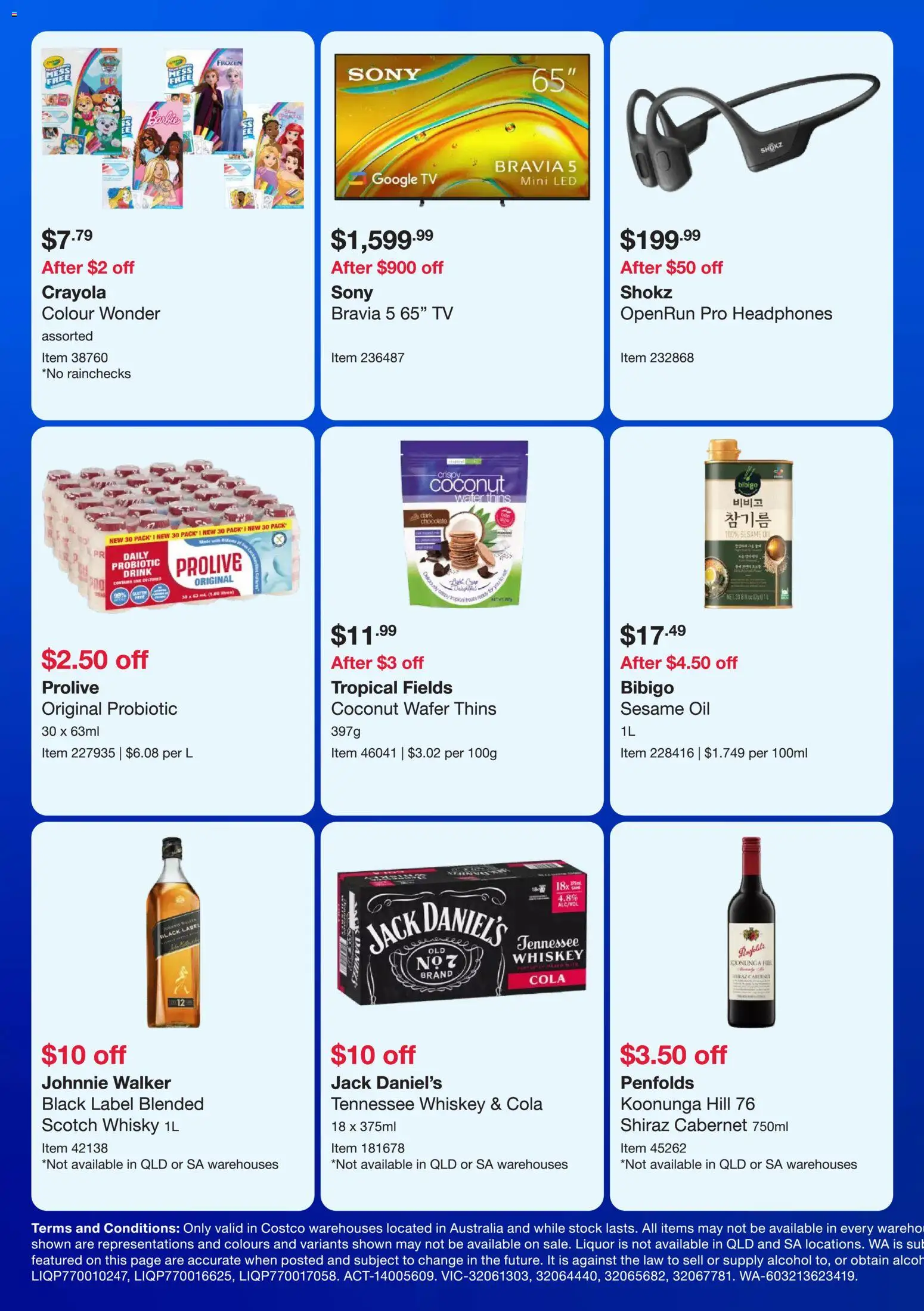 Costco Warehouse Savings - page 6- valid from 22/12/2025