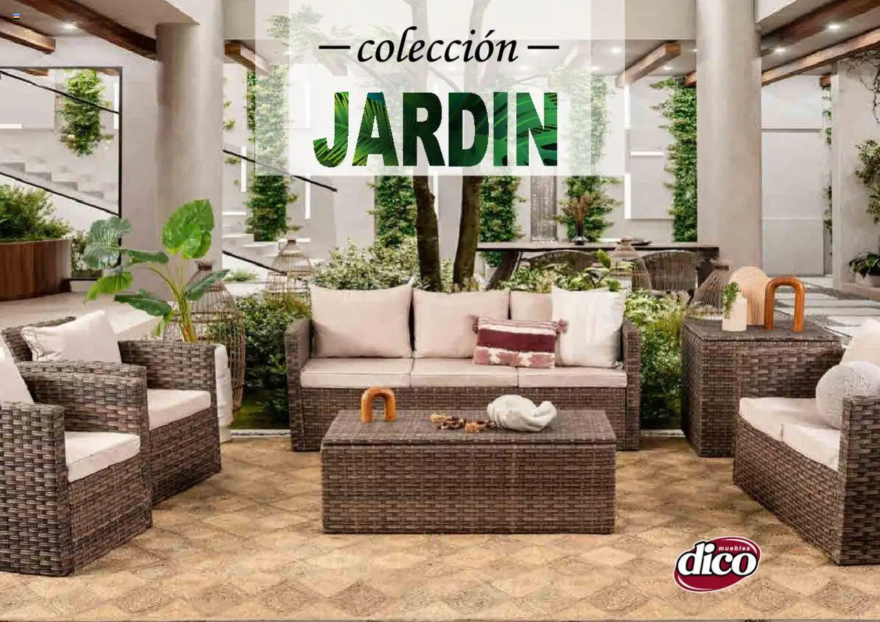Muebles Dico catálogo Collecion Jardin  - página 1- válido desde 19/09/2024