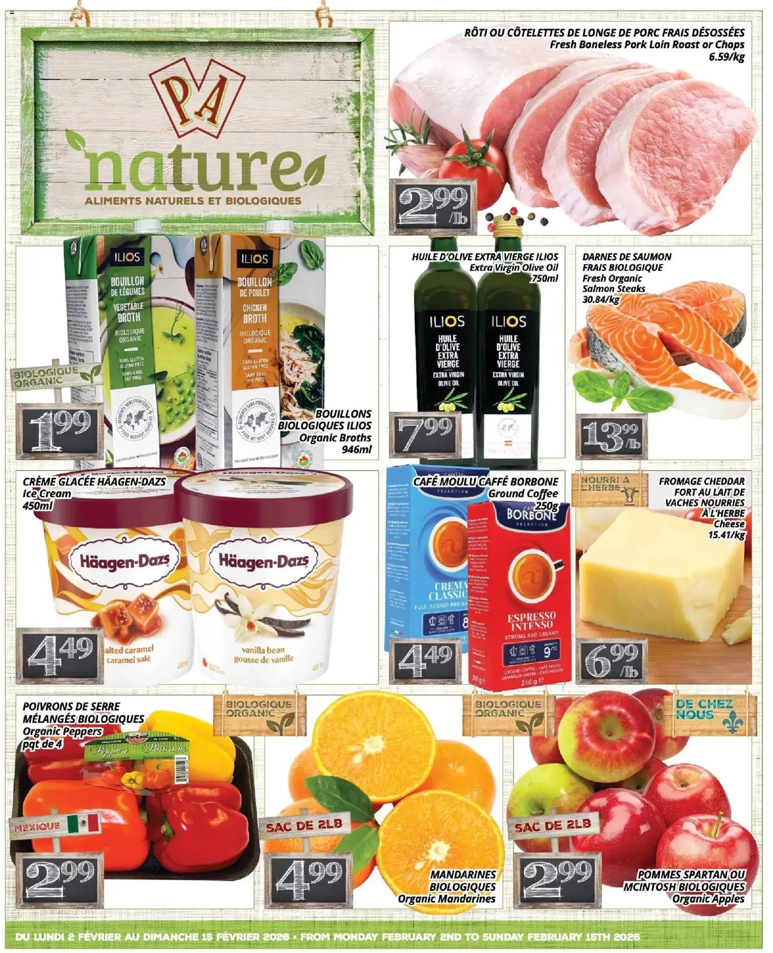 Pa Supermarché - nature Flyer - page 1- valid from Feb 2, 2026