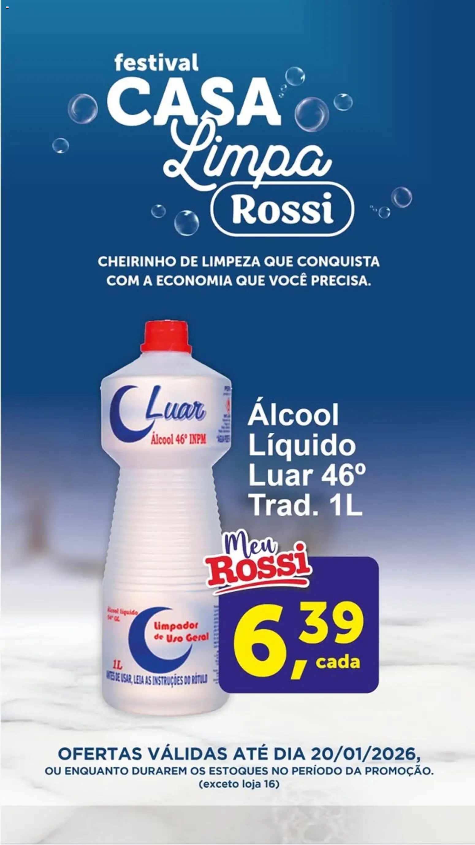 Rossi Supermercados - Ofertas da semana - página 1- válido a partir de 15/01/2026
