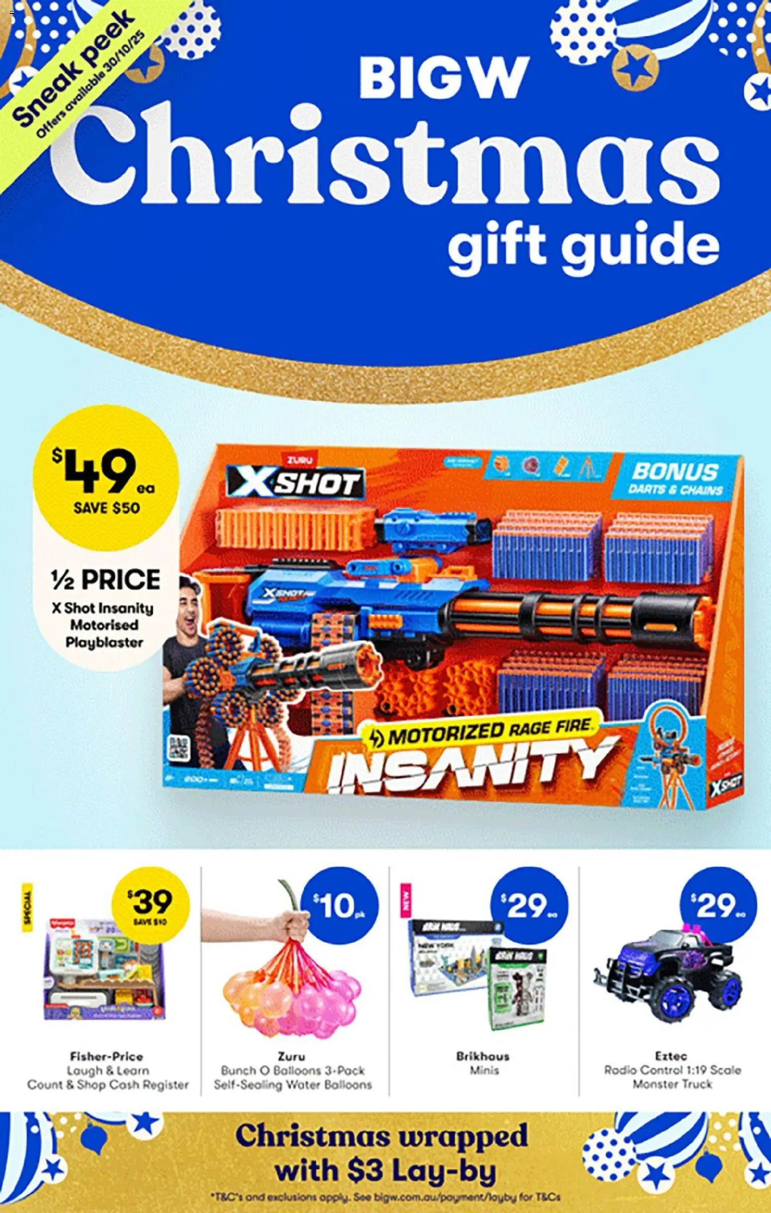 Catalogue Big W - page 1- valid from 27/10/2025