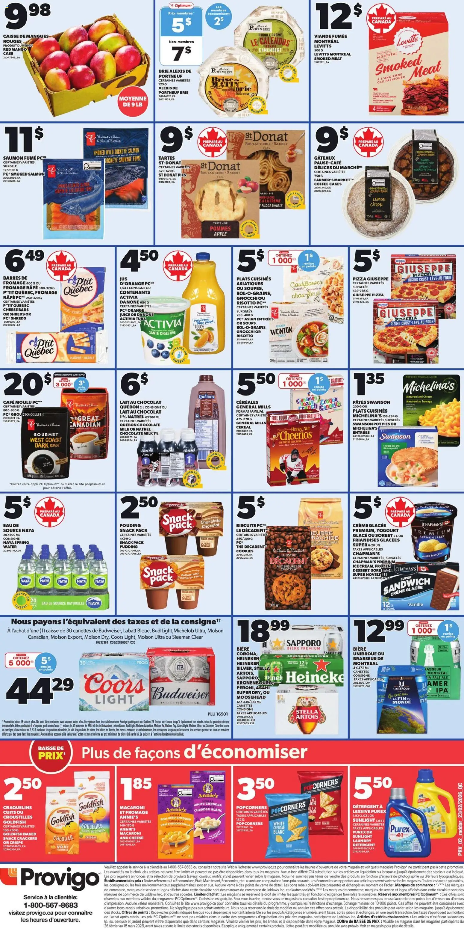 Provigo weekly flyer / circulaire - page 2- valid from Feb 26, 2026