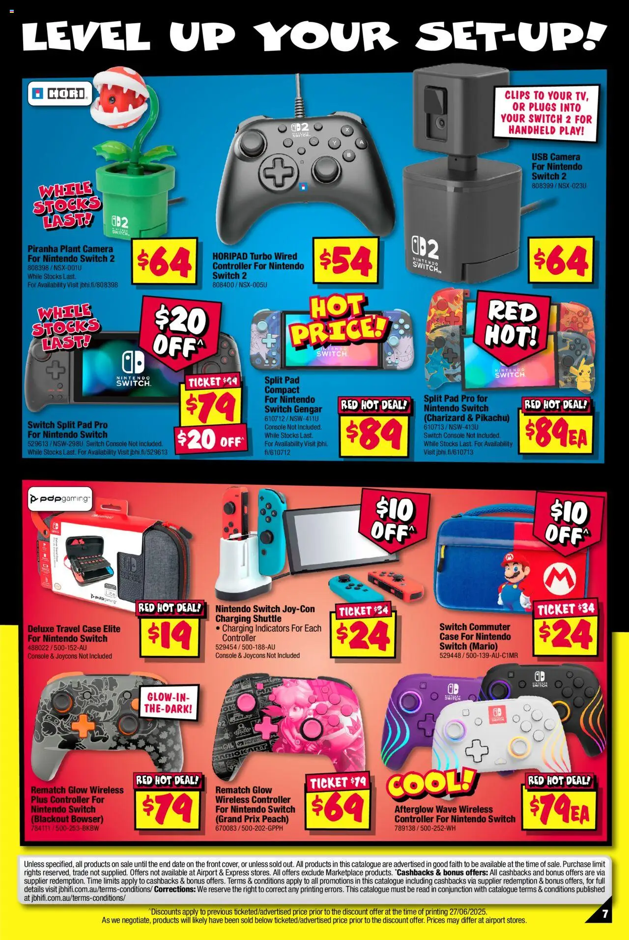 JB Hi-Fi Power up with Nintendo - page 7- valid from 10/07/2025