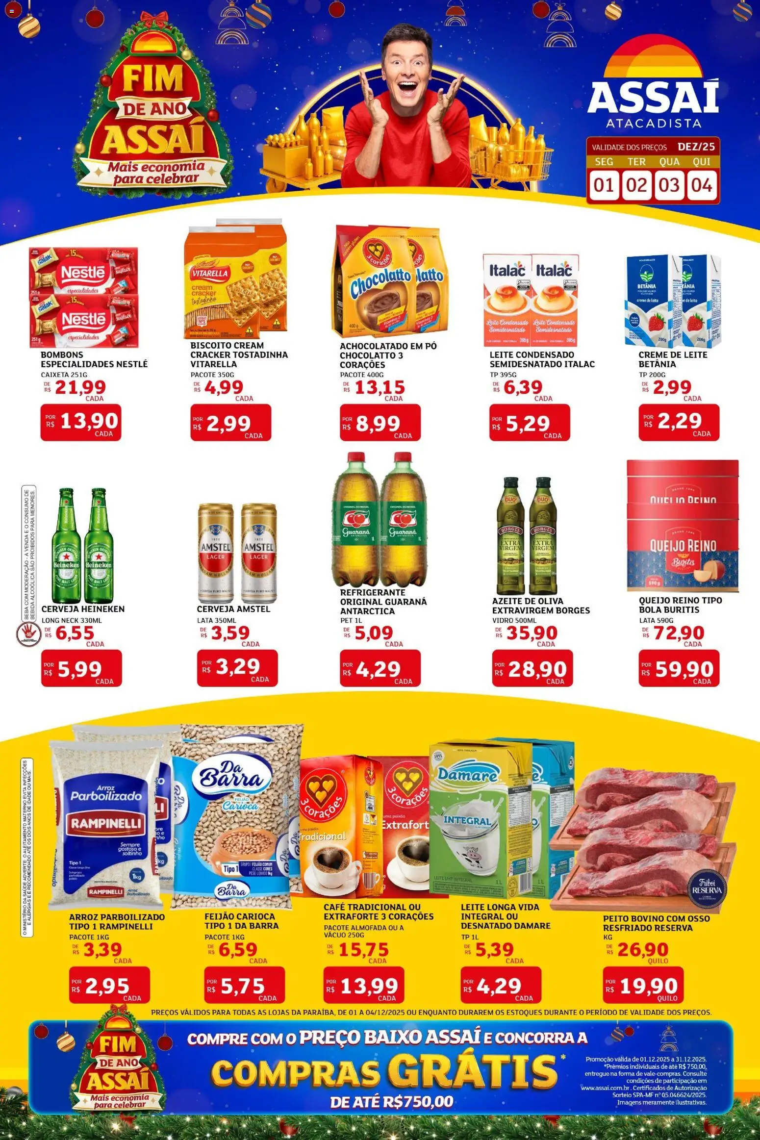 Encarte Assaí Atacadista - página 1- válido a partir de 01/12/2025
