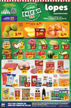 Pré-visualização Lopes Supermercados - Ofertas da semana válida a partir de 28/04/2026