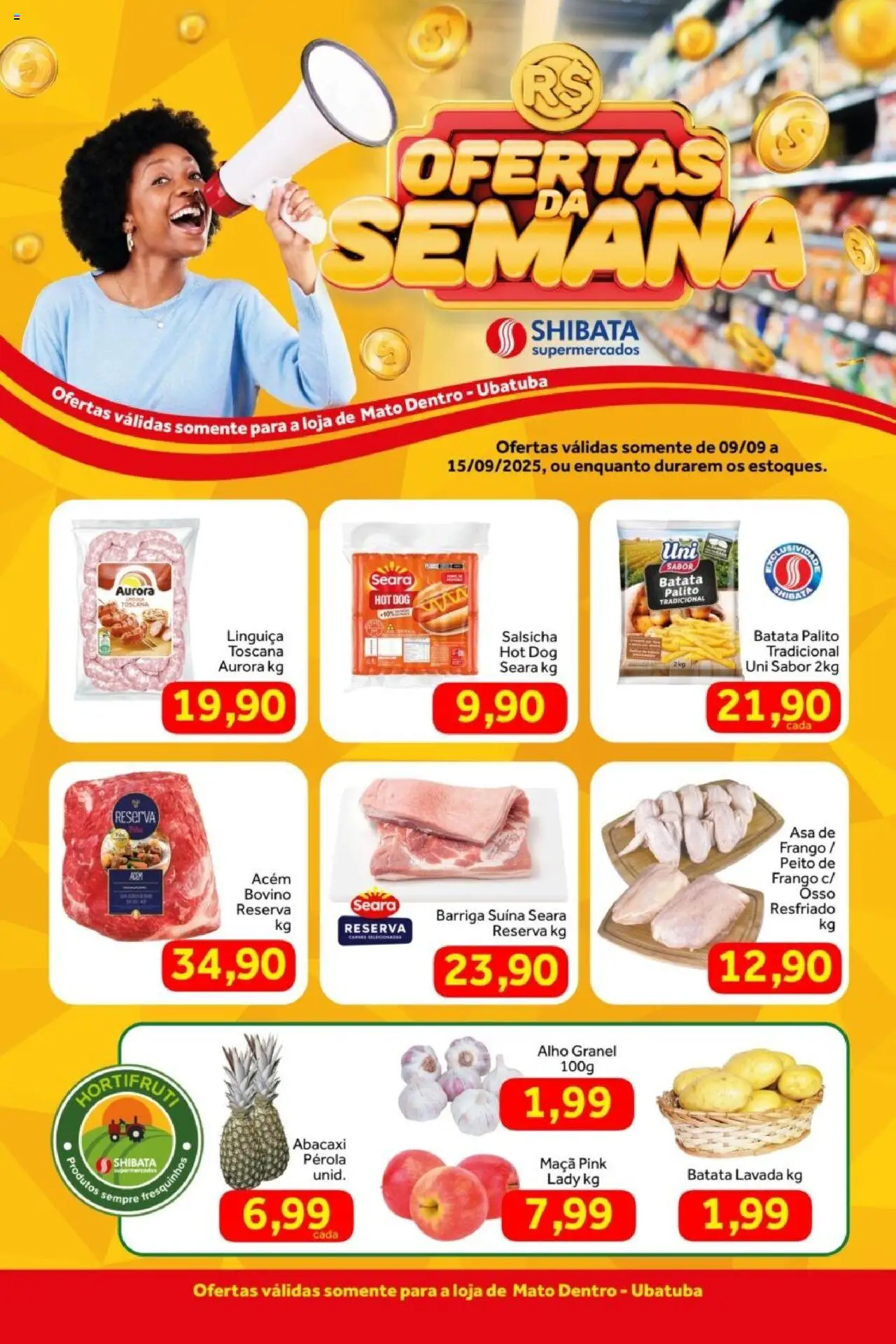 Shibata - Ofertas Ubatuba - página 1- válido a partir de 09/09/2025
